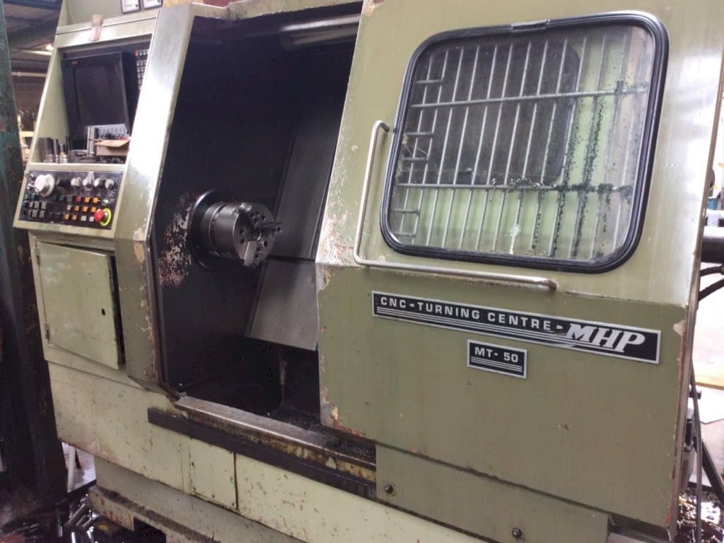 Vista Frontal  da MHP MT-50  máquina