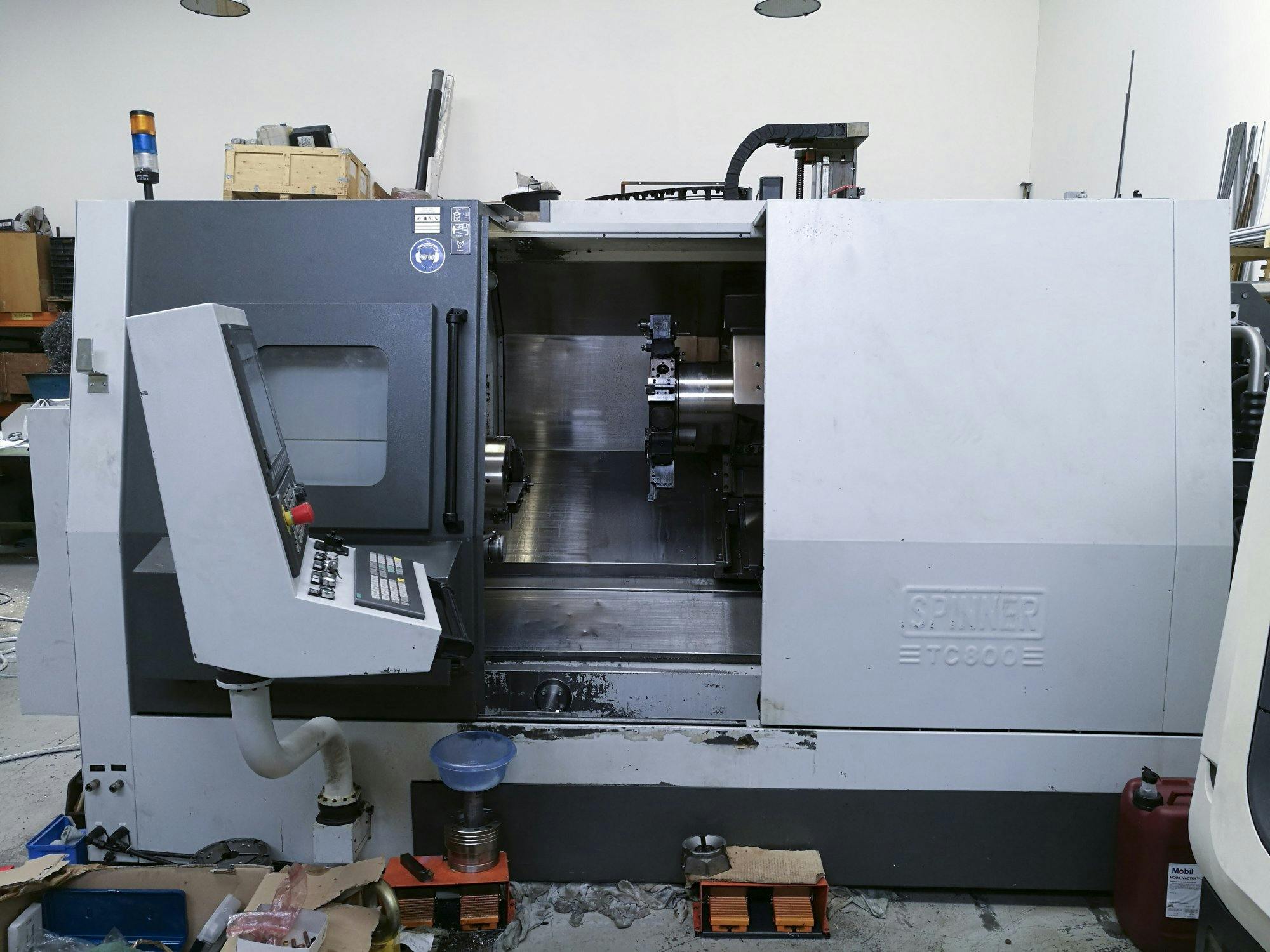 Vista Frontal  da SPINNER TC80077 SMCY  máquina