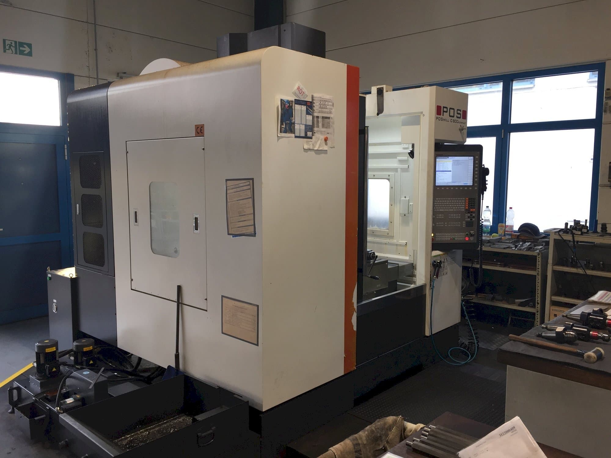 Vista Frontal da POSmill C 800 Kompakt máquina