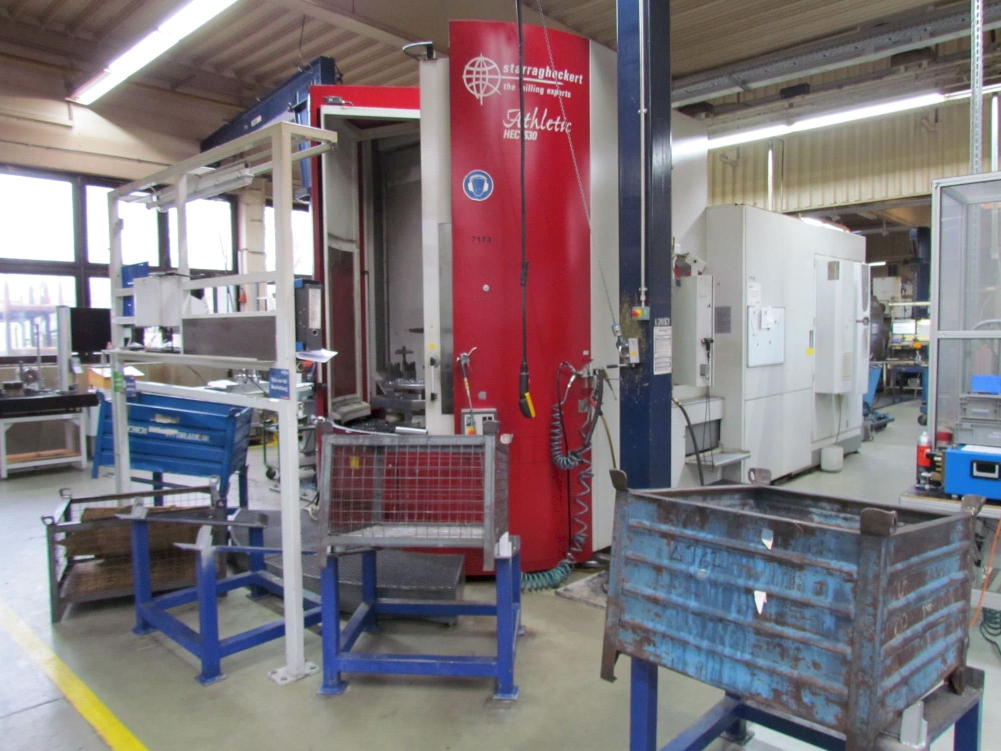 Vista Frontal da Heckert HEC 630 máquina