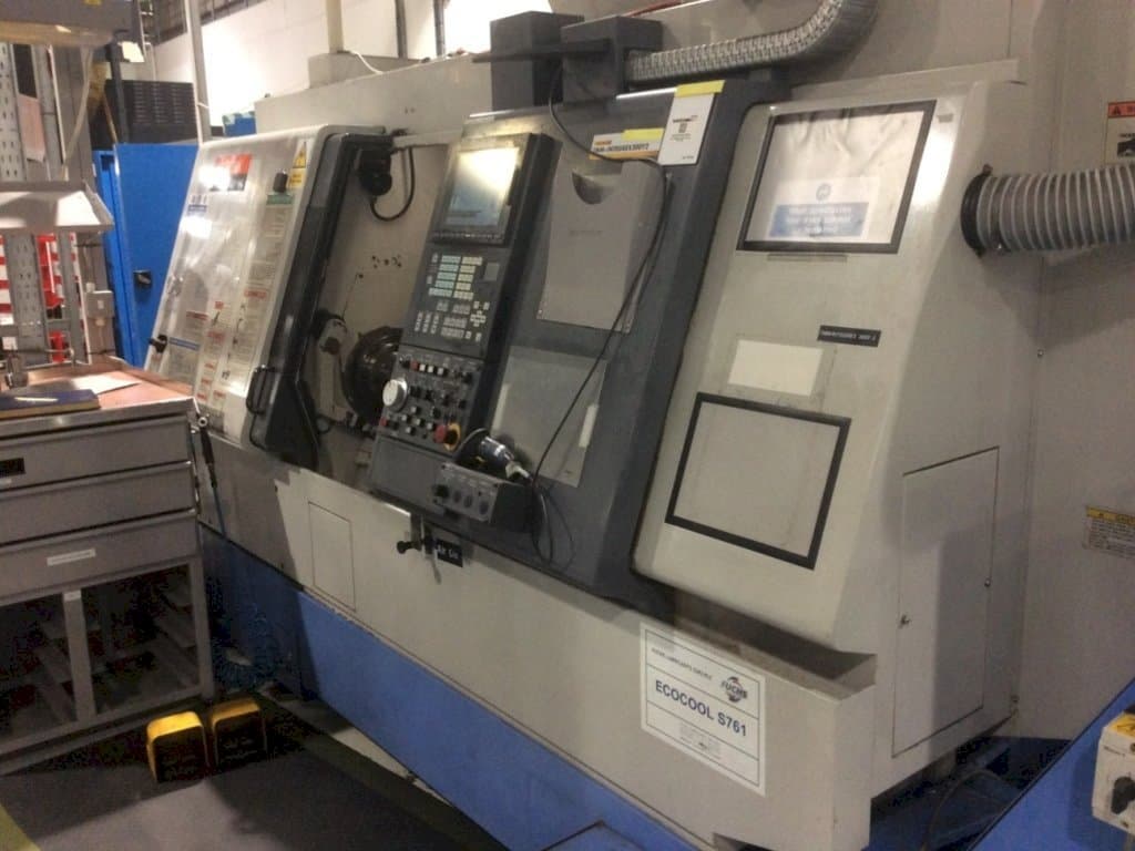 Vista Frontal da Mazak Integrex 200-2Y máquina
