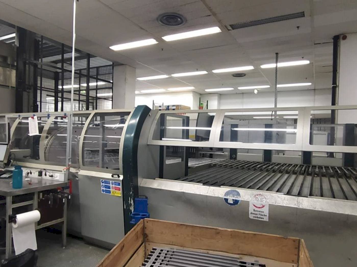 Vista Frontal da Salvagnini P4 máquina