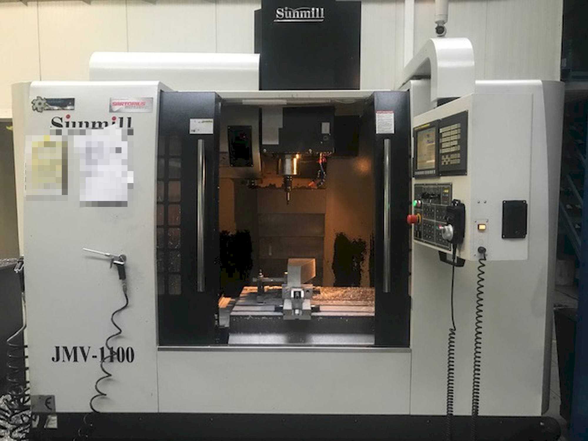 Vista Frontal da SUNMILL JMV-1100 máquina