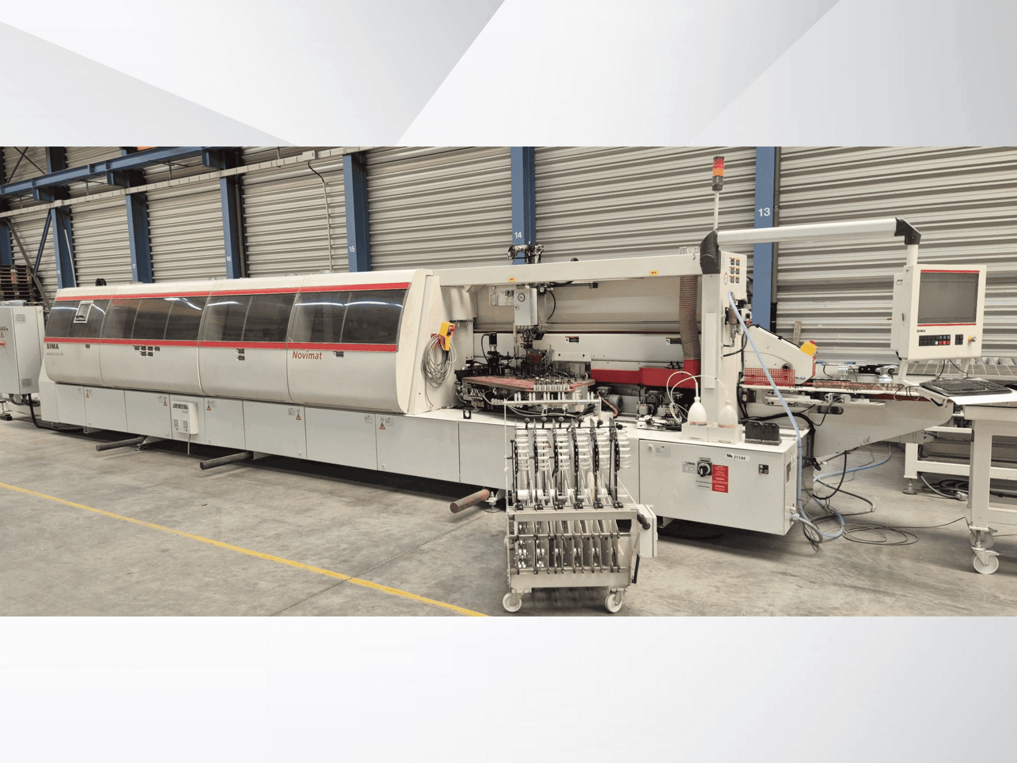 Vista Frontal  da IMA Novimat Concept / I / G80 / 440 / R3  máquina