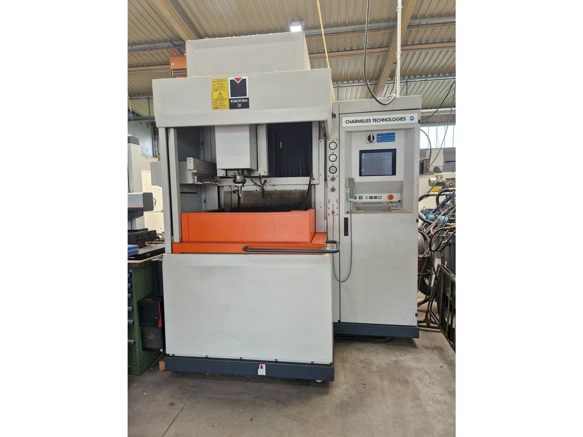 Vista Frontal da CHARMILLES Roboform 31 máquina