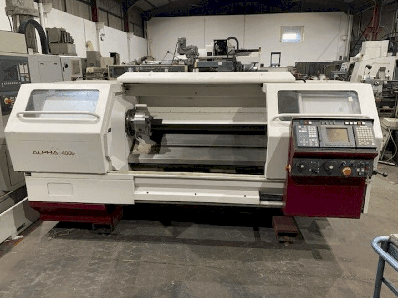 Vista Frontal da Harrison ALPHA 400 U máquina