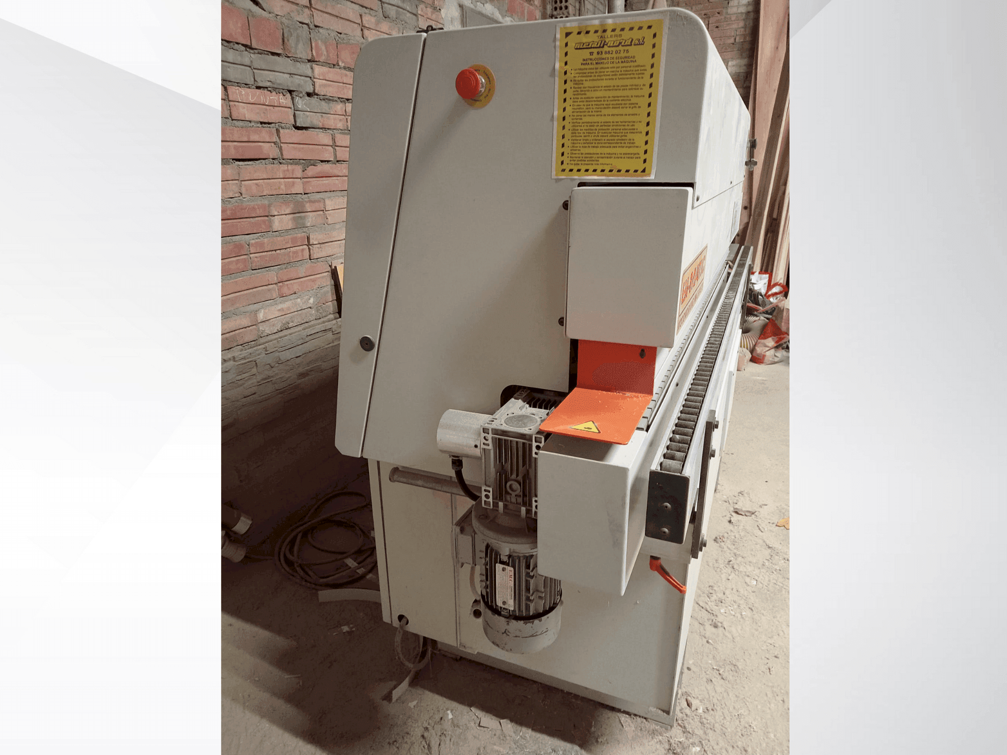 Vista Frontal da Bi Matic CH 2.2 máquina