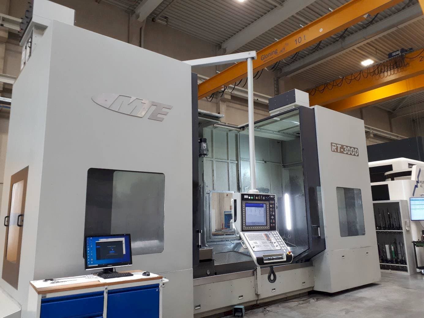 Vista Frontal da MTE RT - 3000 máquina