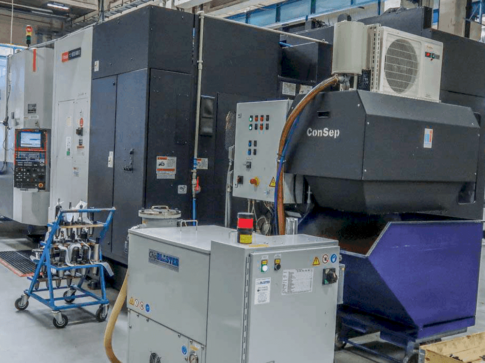 Vista Frontal da Mazak NEXUS HCN 6000 II máquina