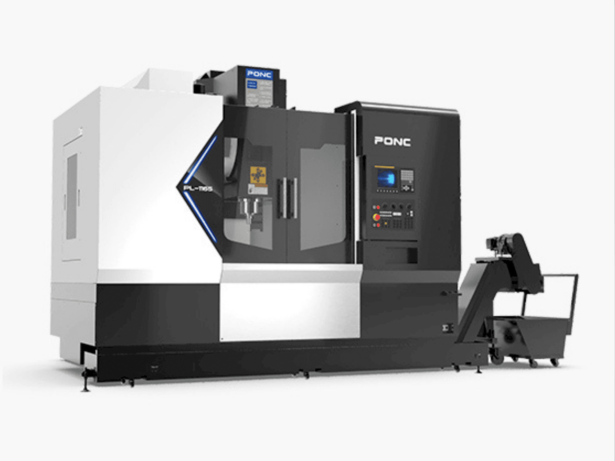 Vista Frontal  da PONC PL 855  máquina