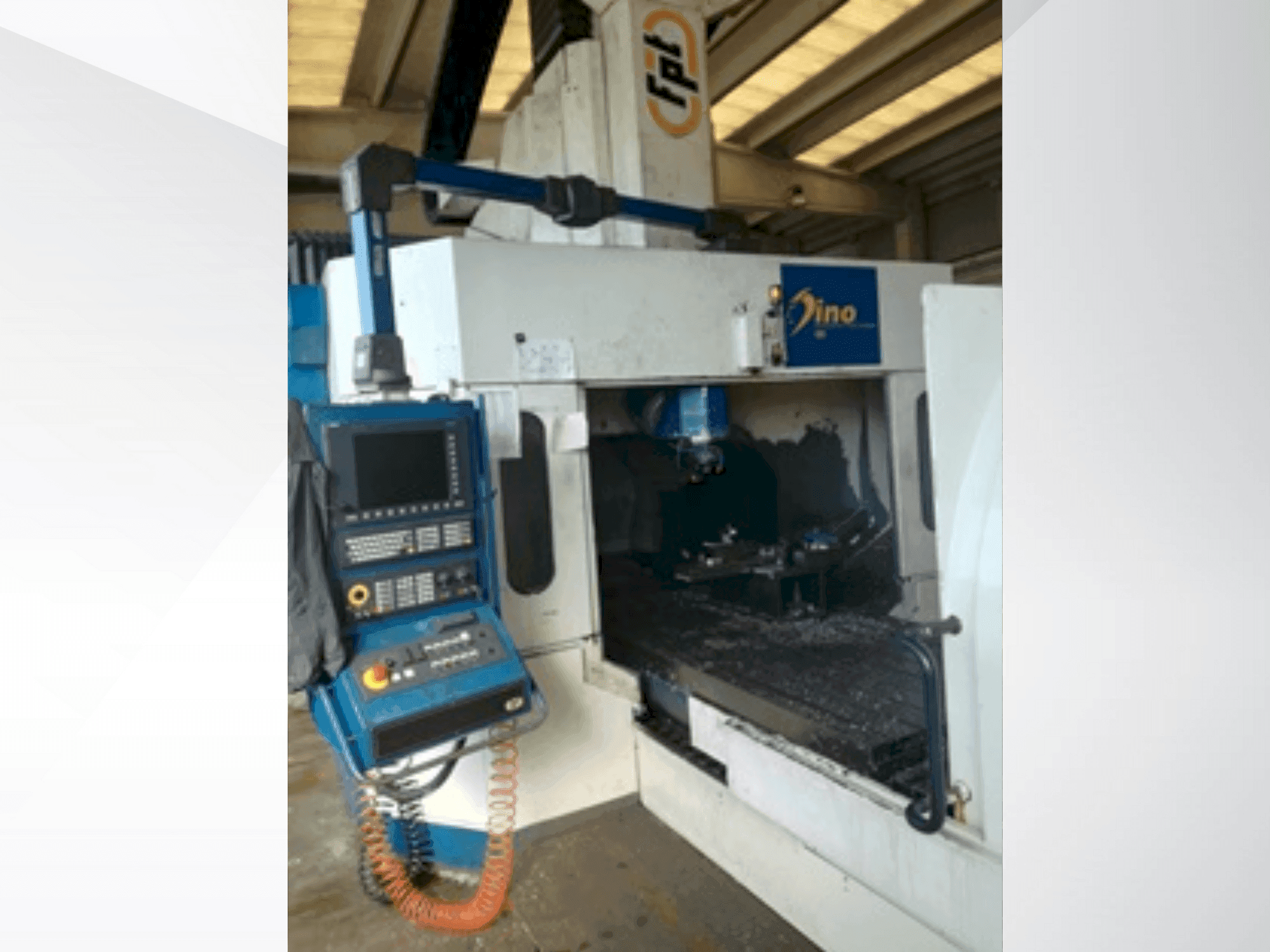 Vista Frontal da FPT DINO máquina