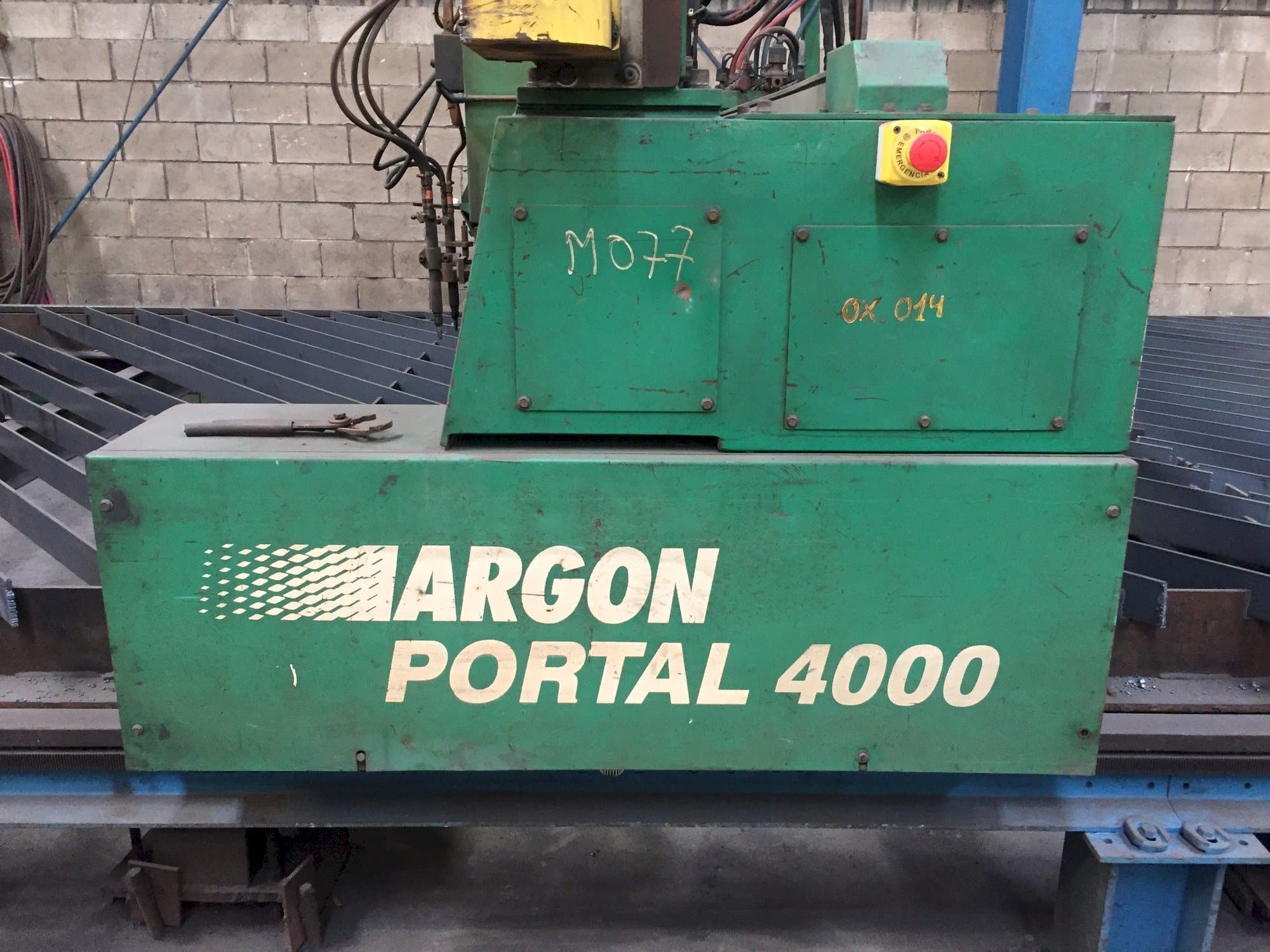 Vista Frontal da ARGON PORTAL 4000 máquina