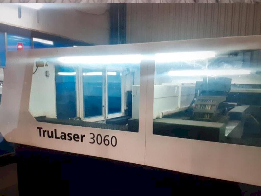Vista Frontal da Trumpf Trulaser 3060 máquina