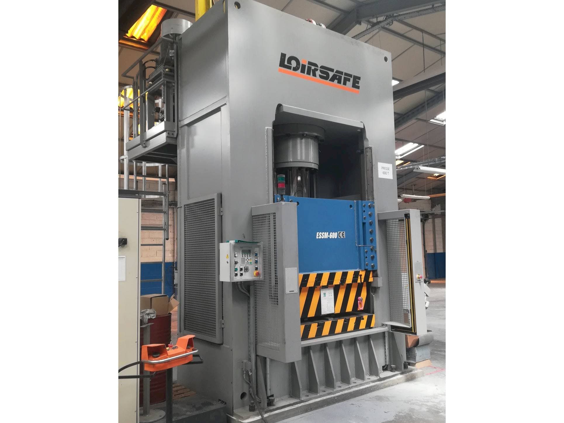Vista Frontal  da LOIRSAFE ESSM -600/15-13,5/12-8  máquina