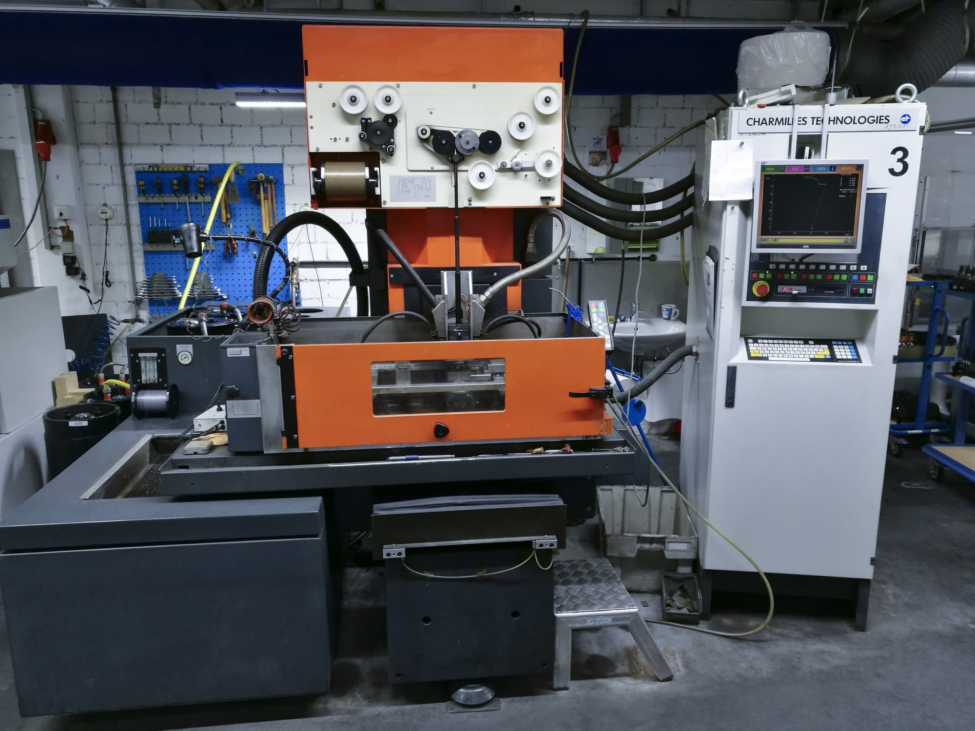 Vista Frontal da CHARMILLES ROBOFIL 2020-1 máquina