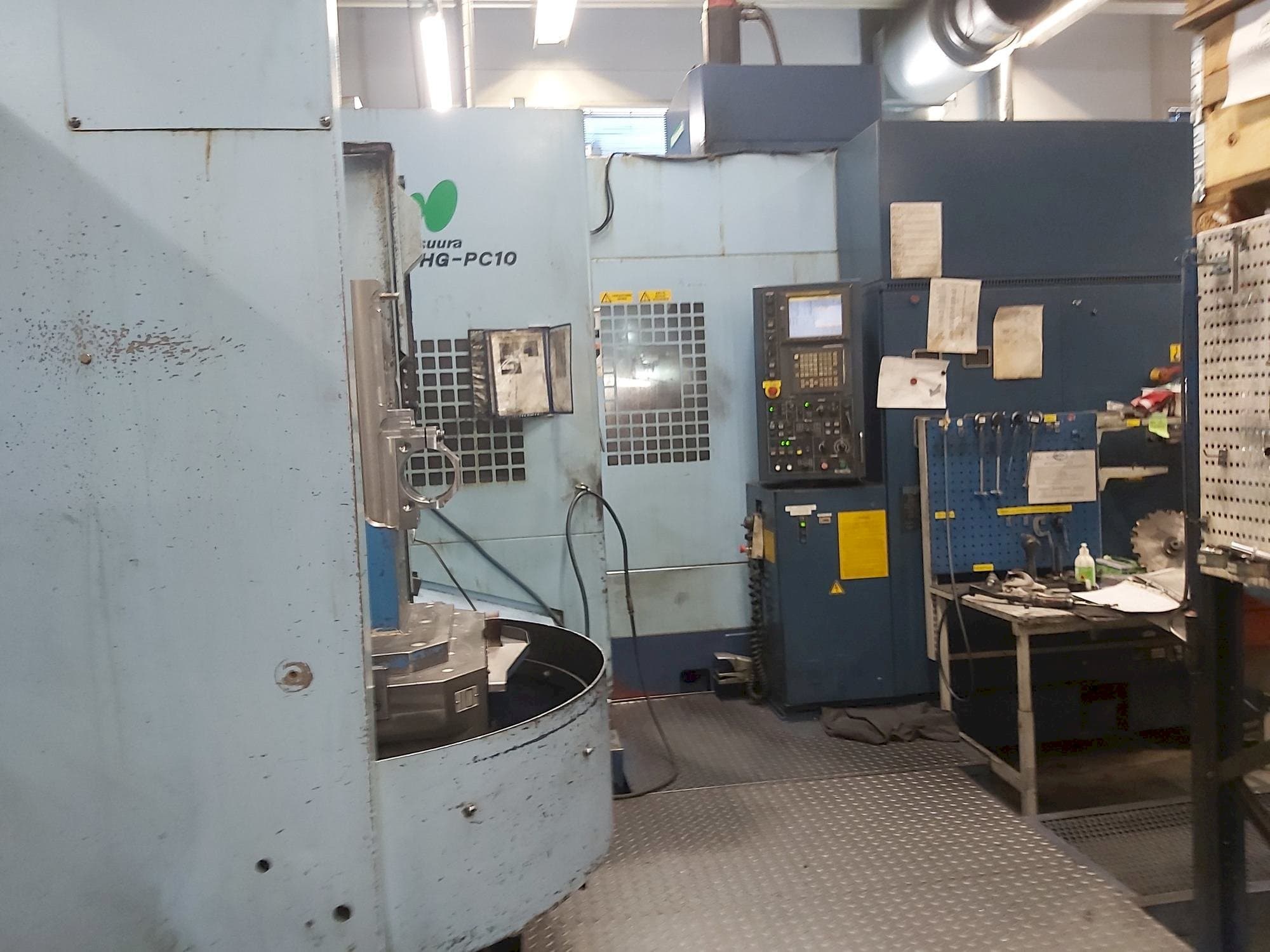 Vista Frontal da Matsuura MC-900HG máquina