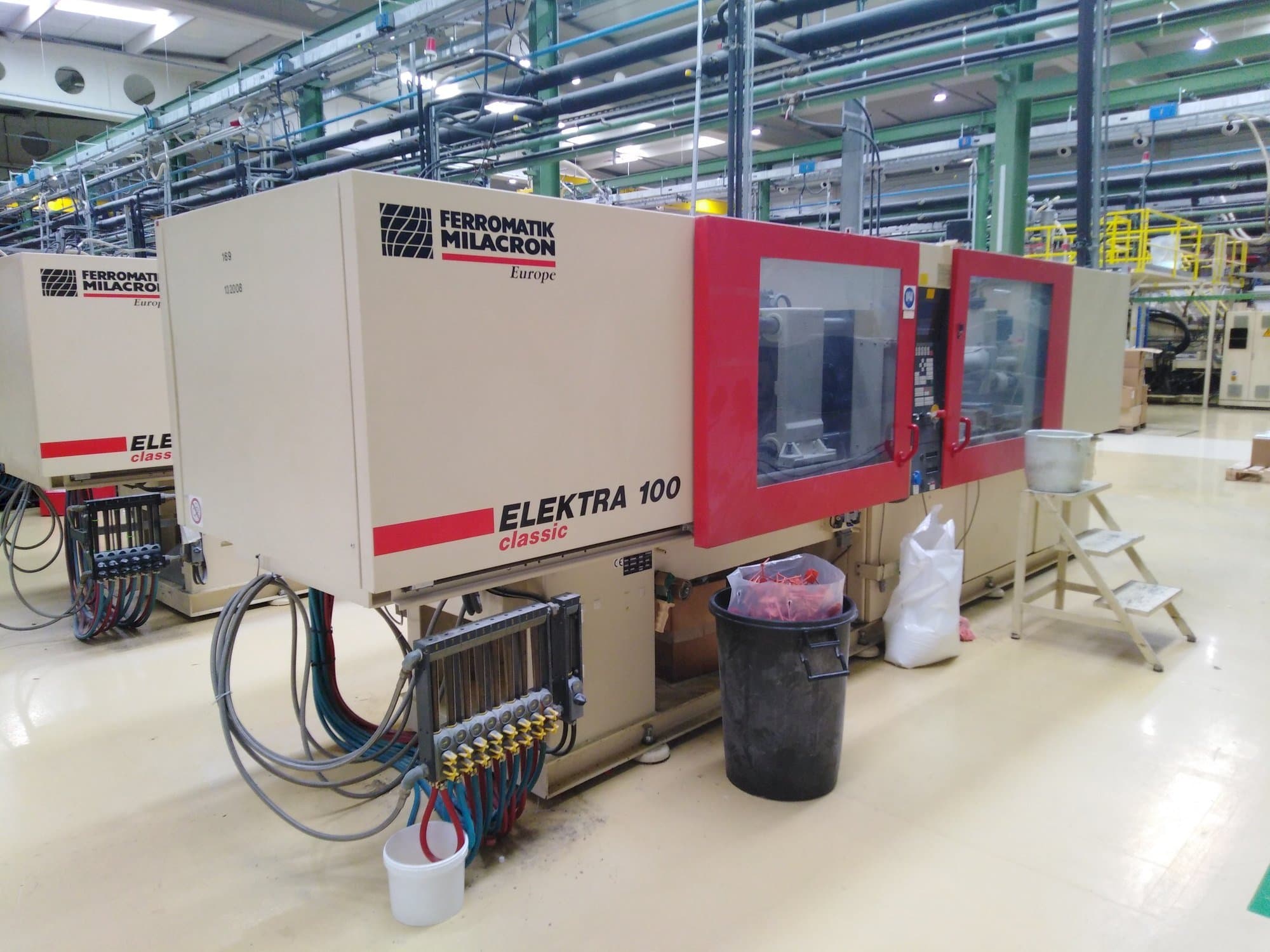 Vista Frontal da Ferromatik Electra 100 máquina