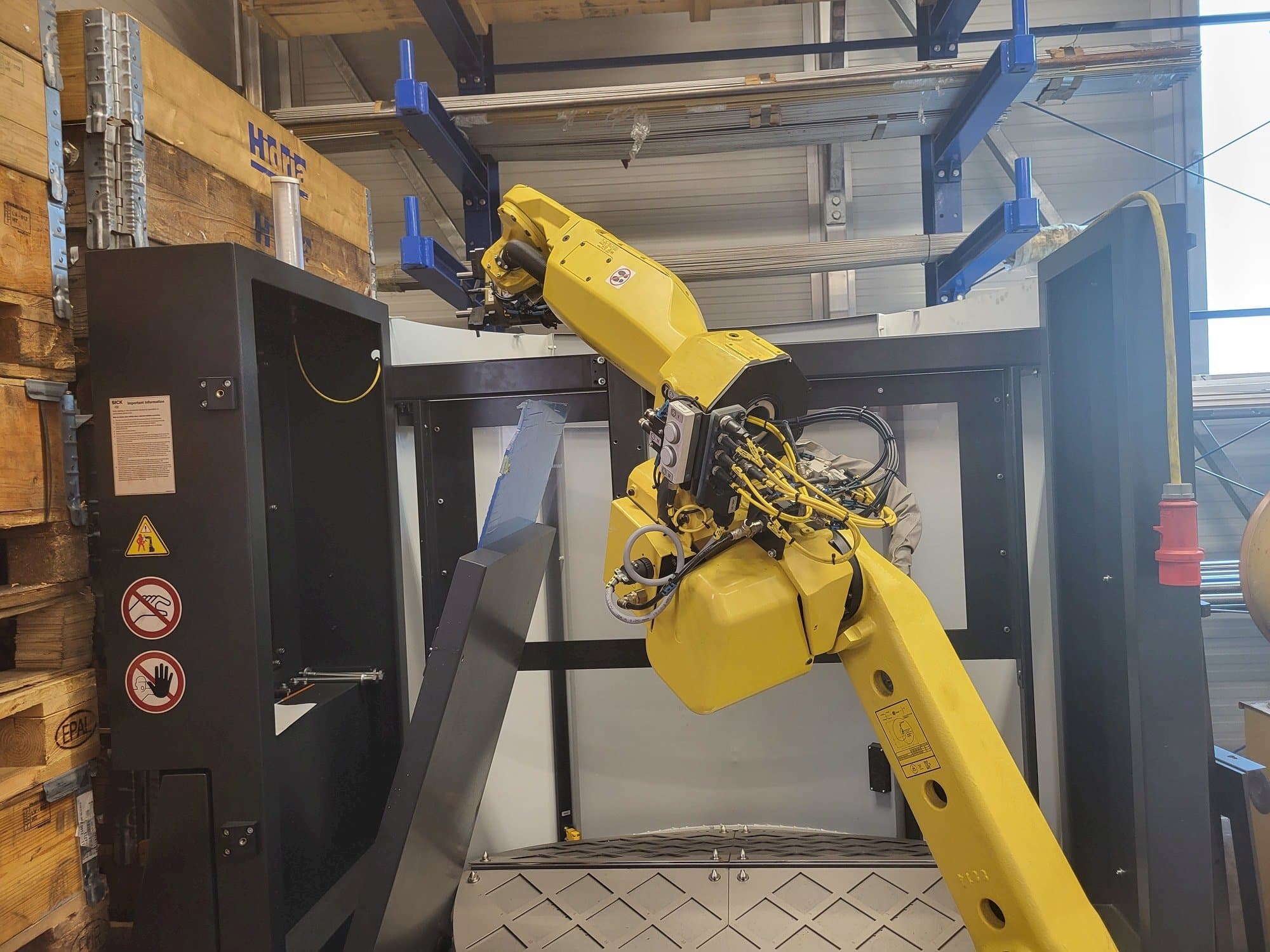 Vista Frontal da HALTER Load Assistant U-20 máquina