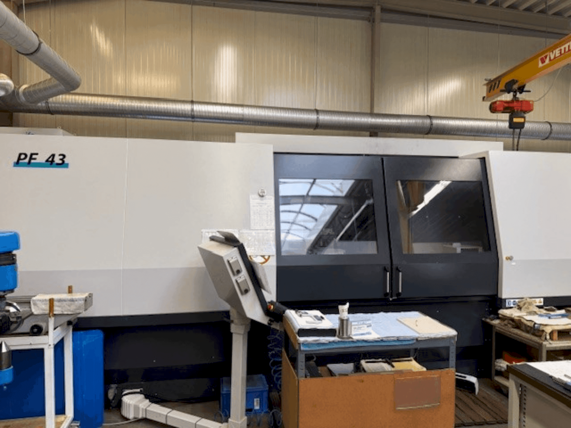 Vista Frontal da Schaudt GSN PF43 máquina