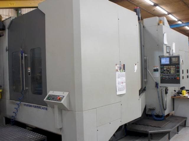 Vista Frontal da Hyundai HS 630/800 máquina