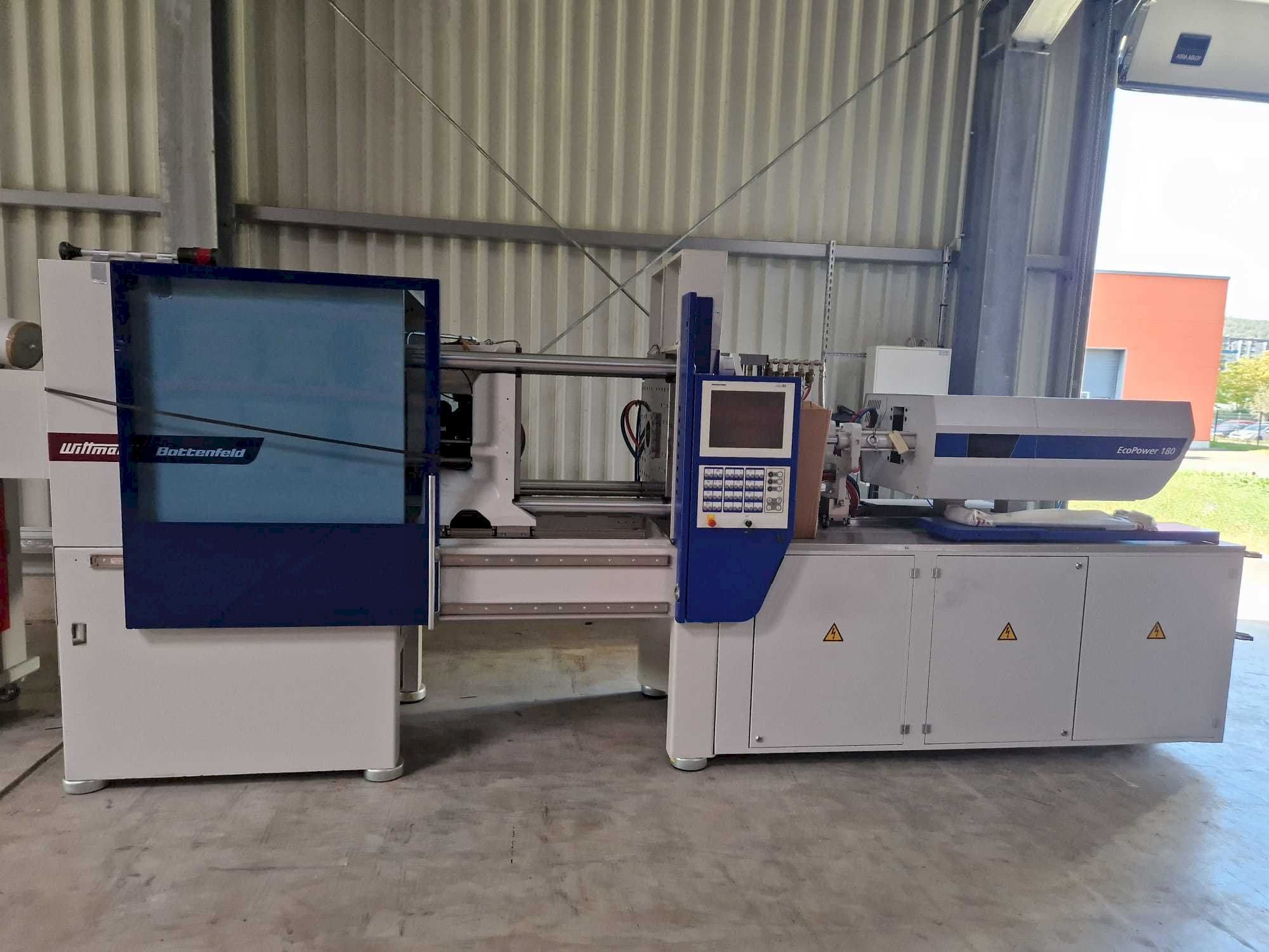 Vista Frontal da Battenfeld EcoPower180 máquina