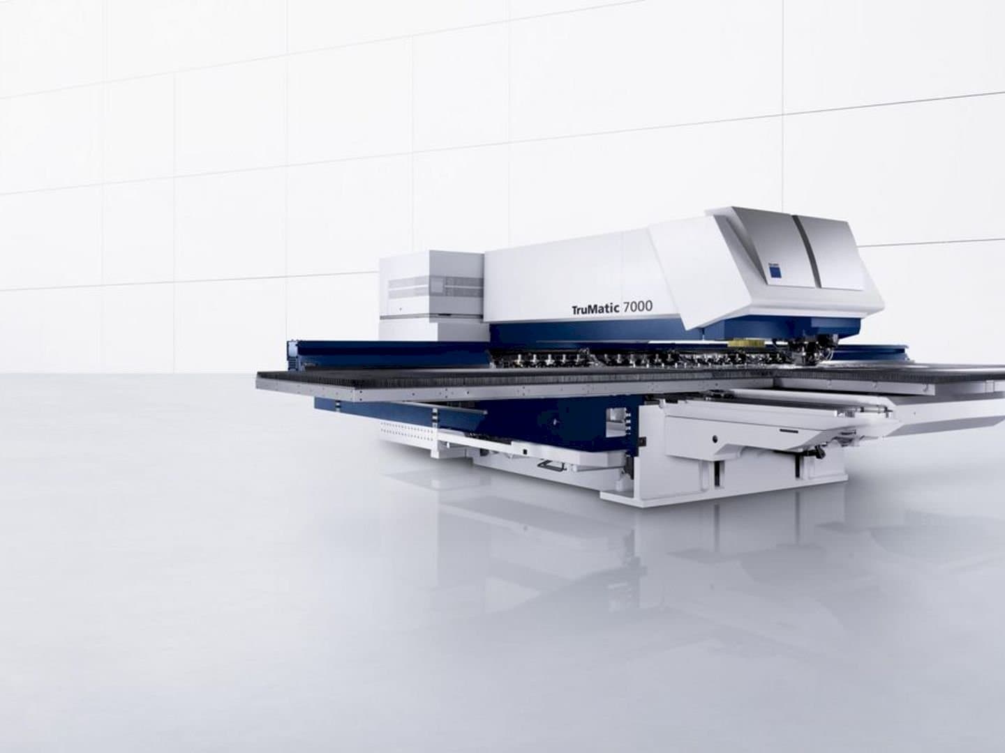 Vista Frontal  da Trumpf TC 7000  máquina