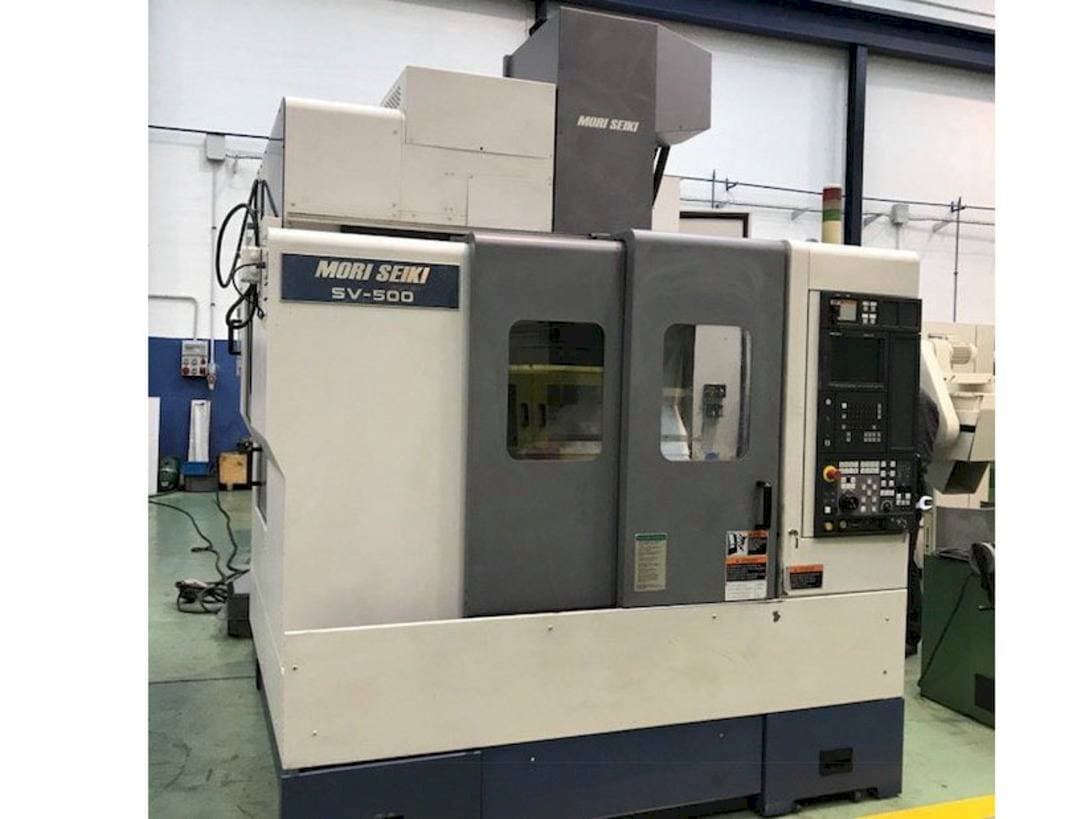 Vista Frontal da MORI SEIKI SV-500 máquina