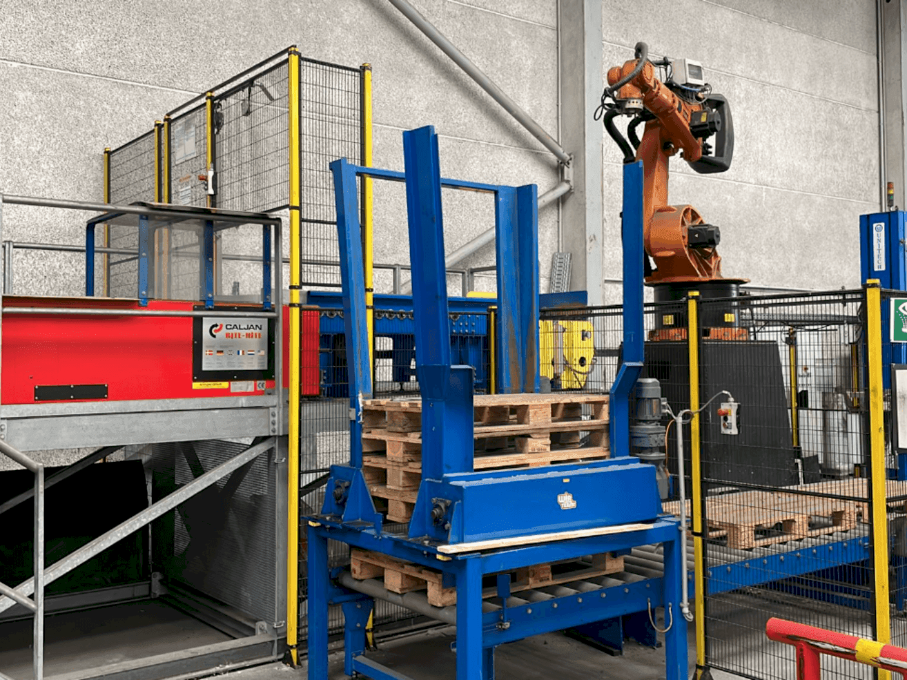 Vista Frontal da KUKA 600260060 máquina