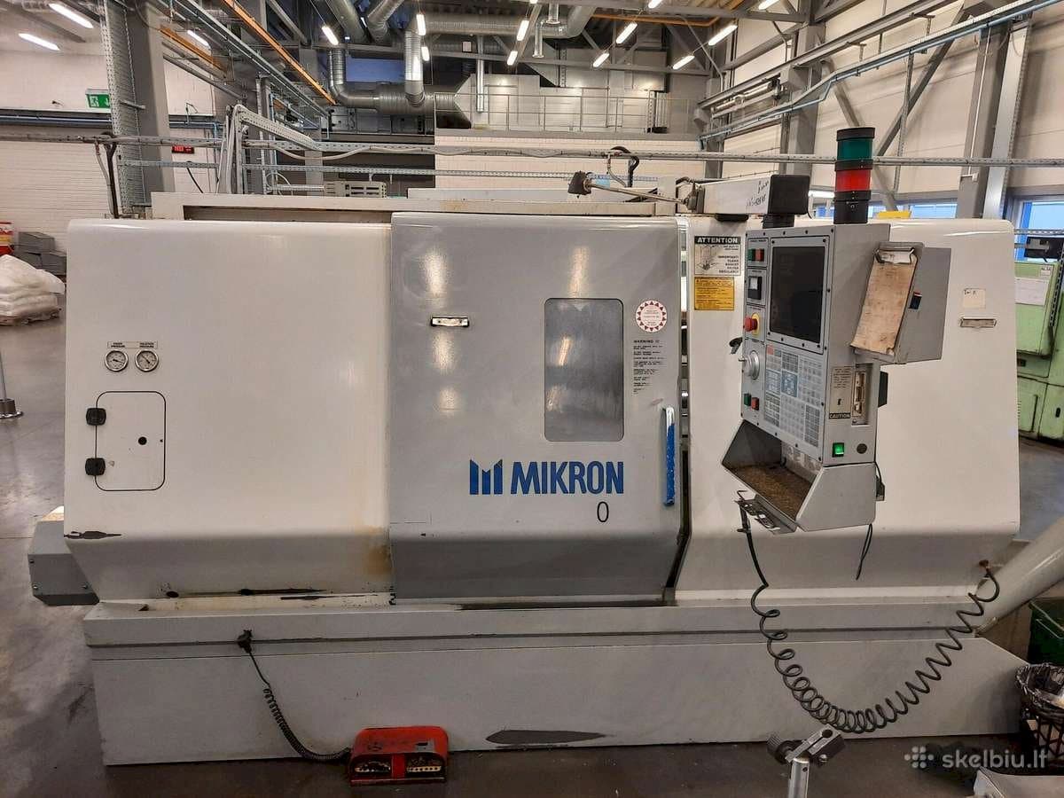 Vista Frontal da MIKRON-HAAS LCE860T máquina