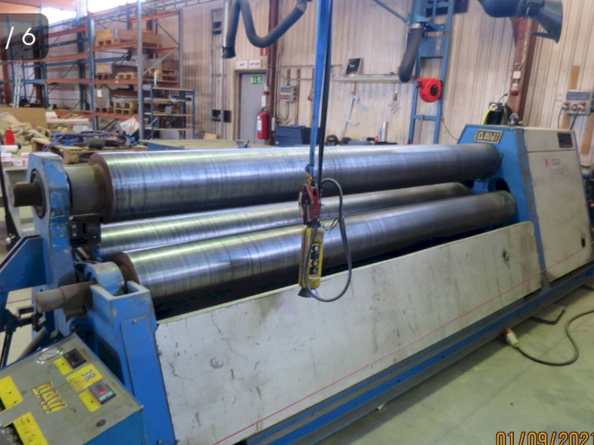 Vista Frontal da PROMAU MCO 3028 máquina