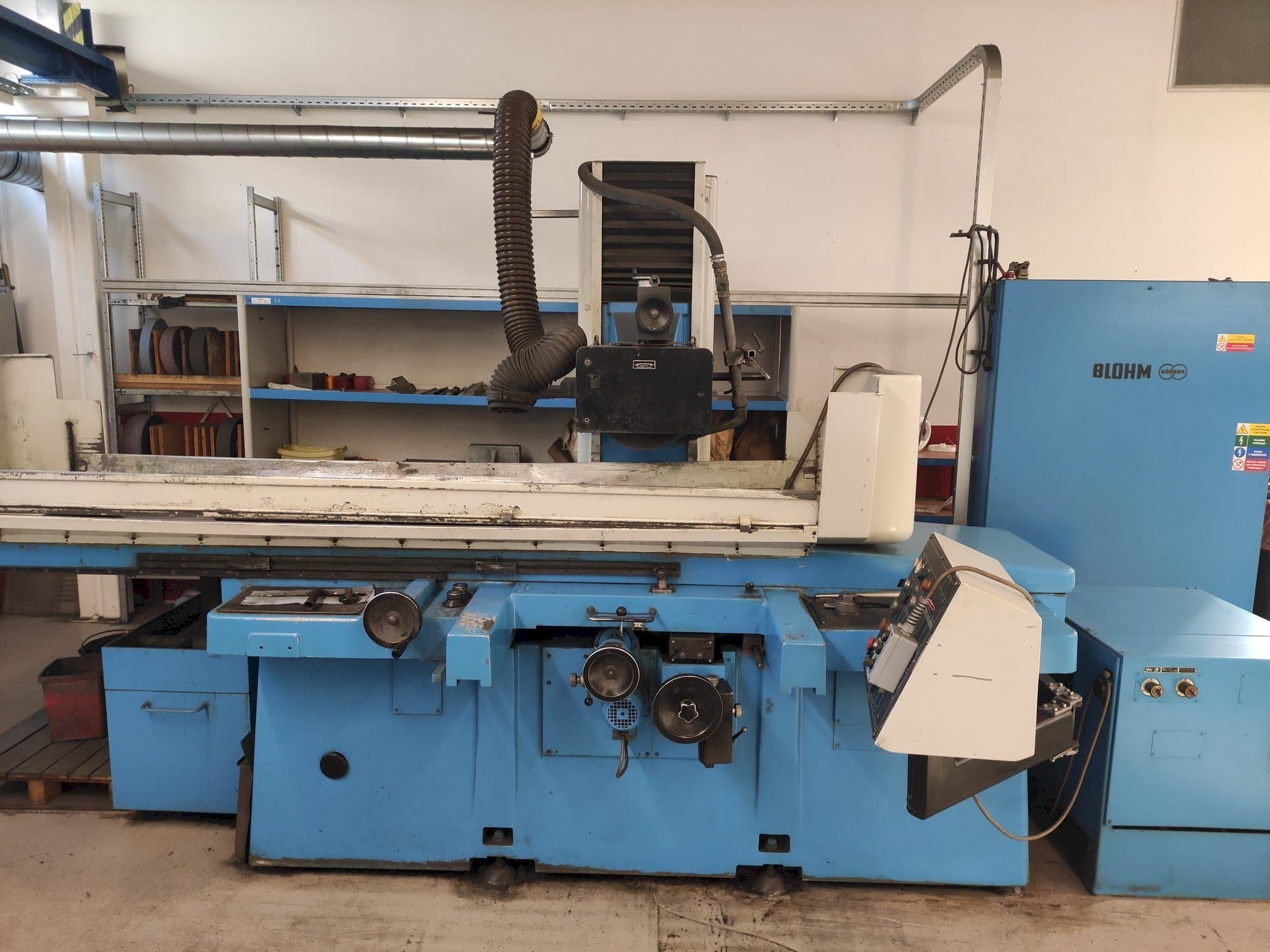 Vista Frontal da BLOHM HFS 512 máquina