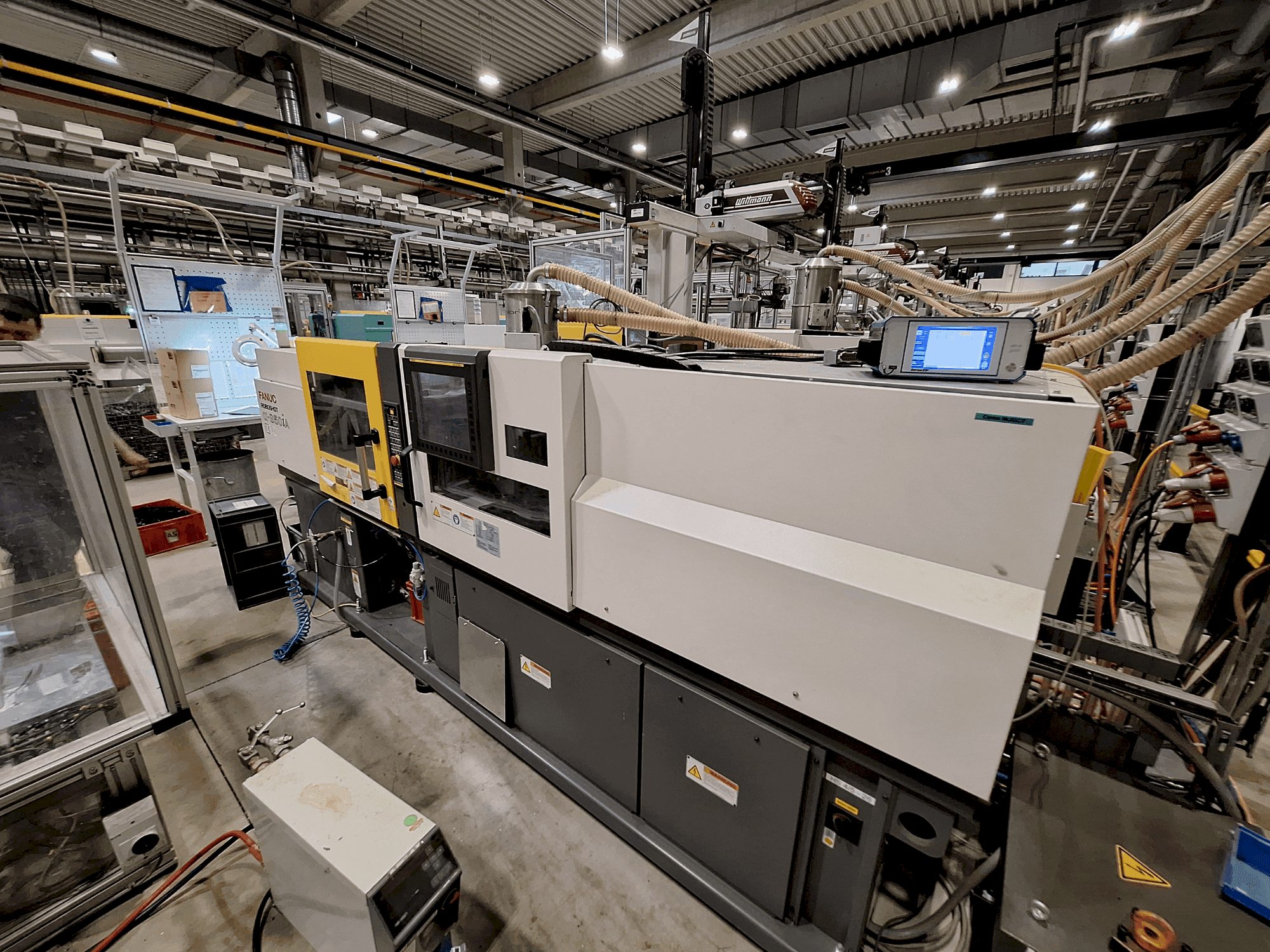 Vista Frontal da FANUC Roboshot S50iA máquina