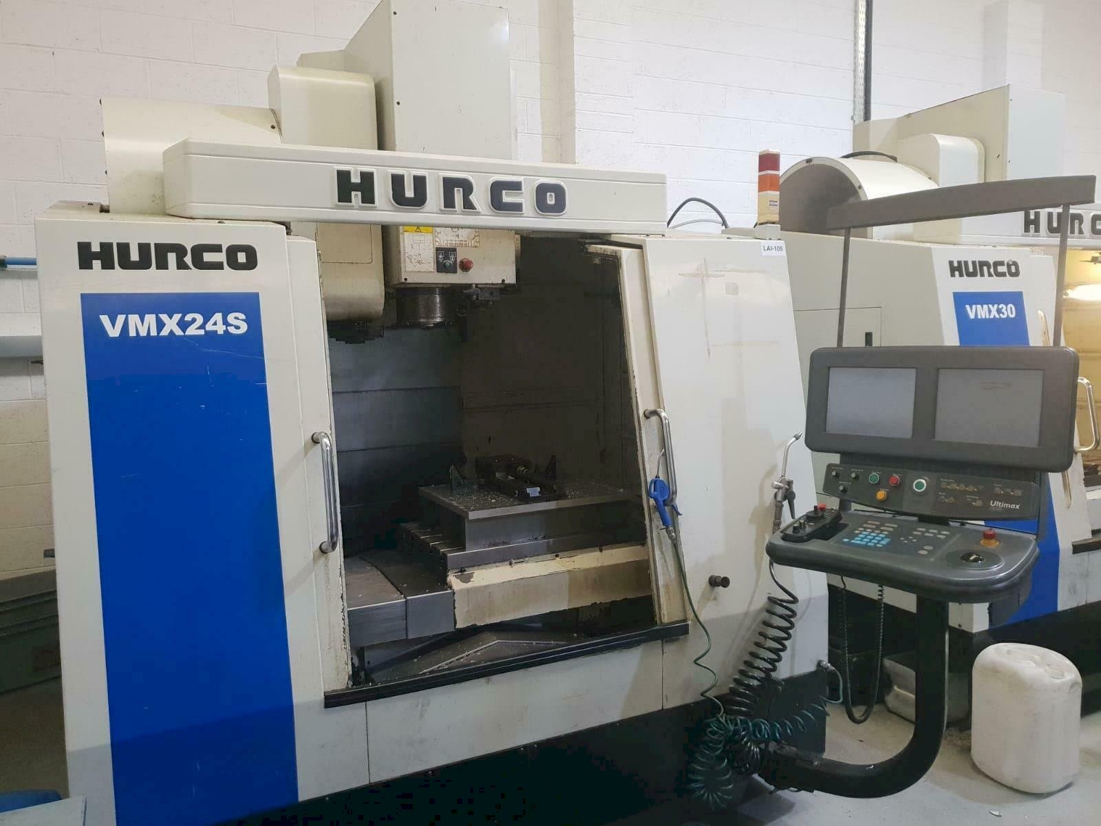 Vista Frontal da Hurco VMX 24 S máquina