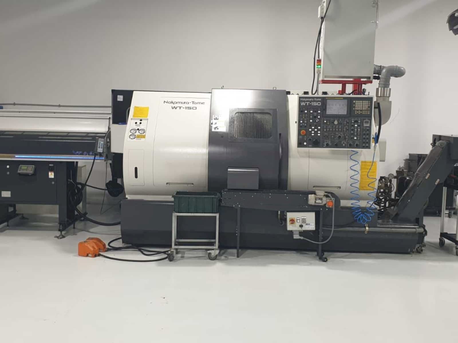 Vista Frontal da NAKAMURA-TOME WT-150 máquina