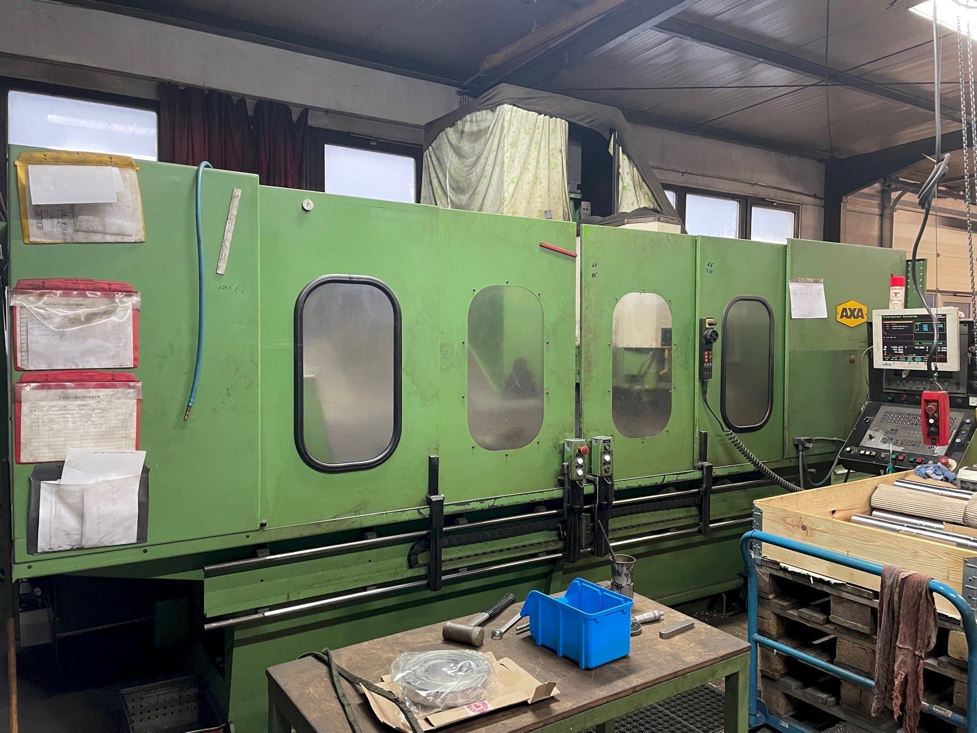 Vista Frontal da AXA VSC 2 máquina