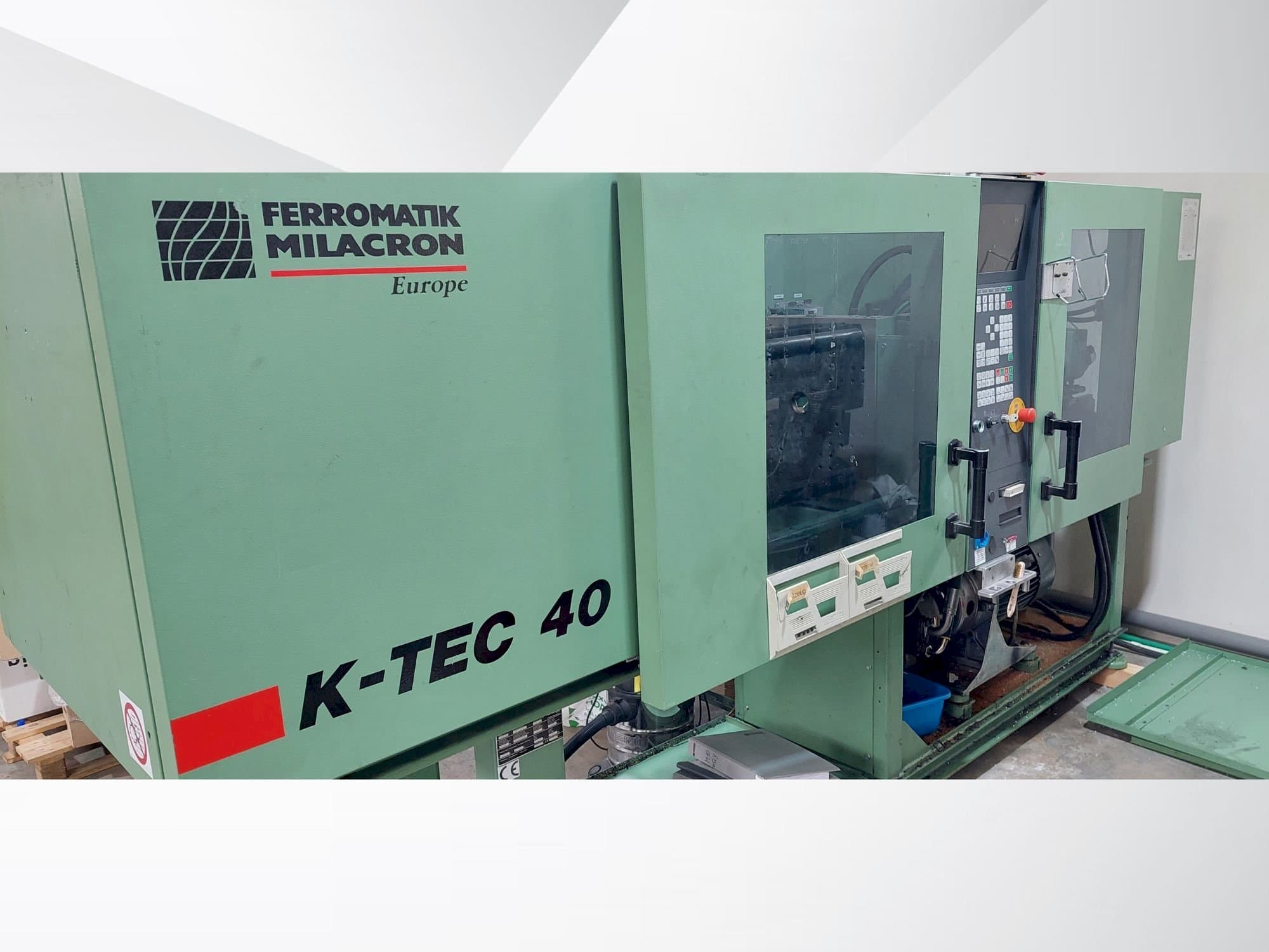 Vista Frontal da FERROMATIK k-tec 40 S máquina