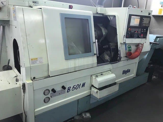 Vista Frontal  da Biglia B501  máquina