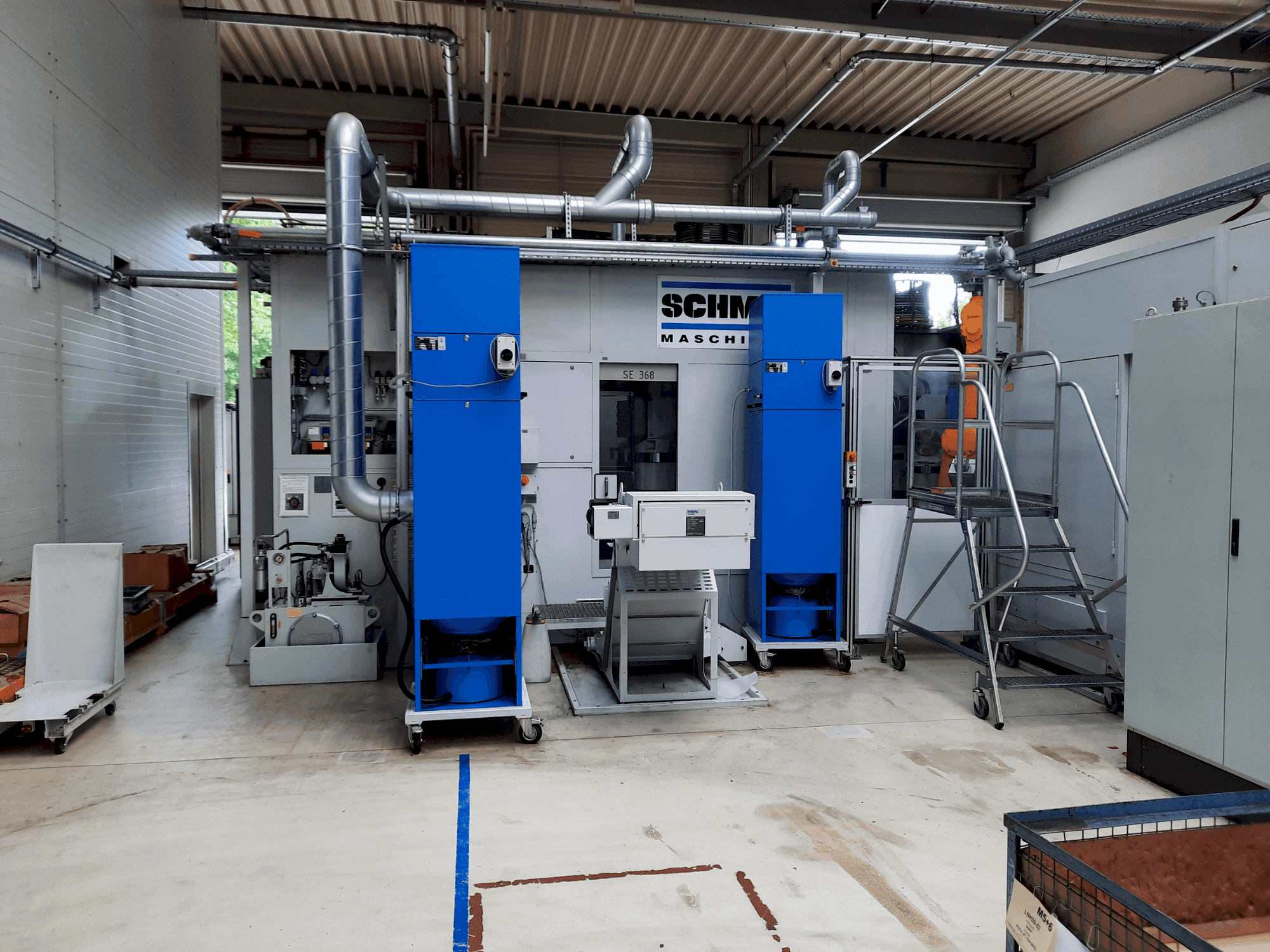 Vista Frontal  da SCHMID SE 368  máquina