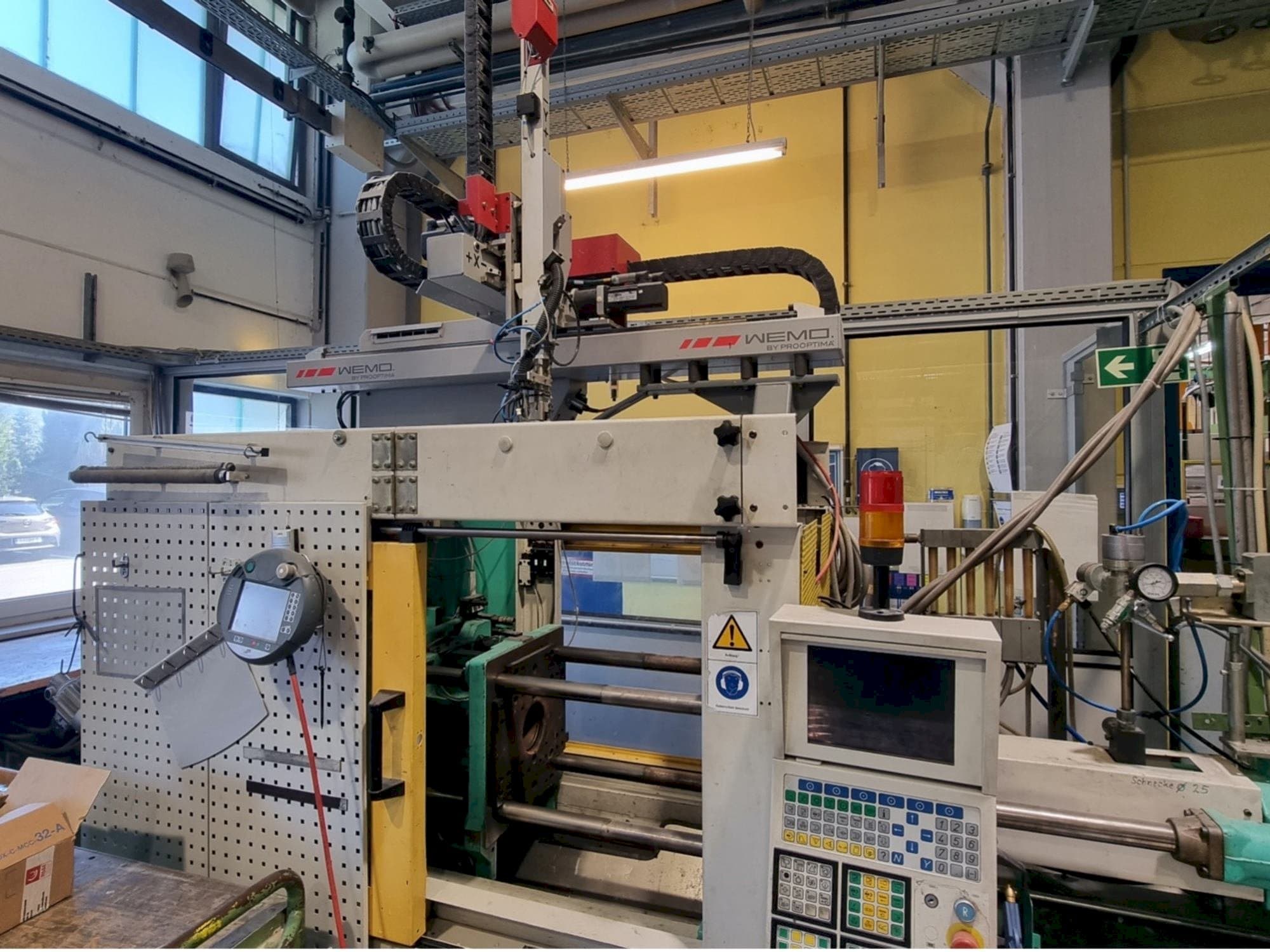 Vista Frontal da Arburg ALLROUNDER Centex 270 C 500 - 250 máquina