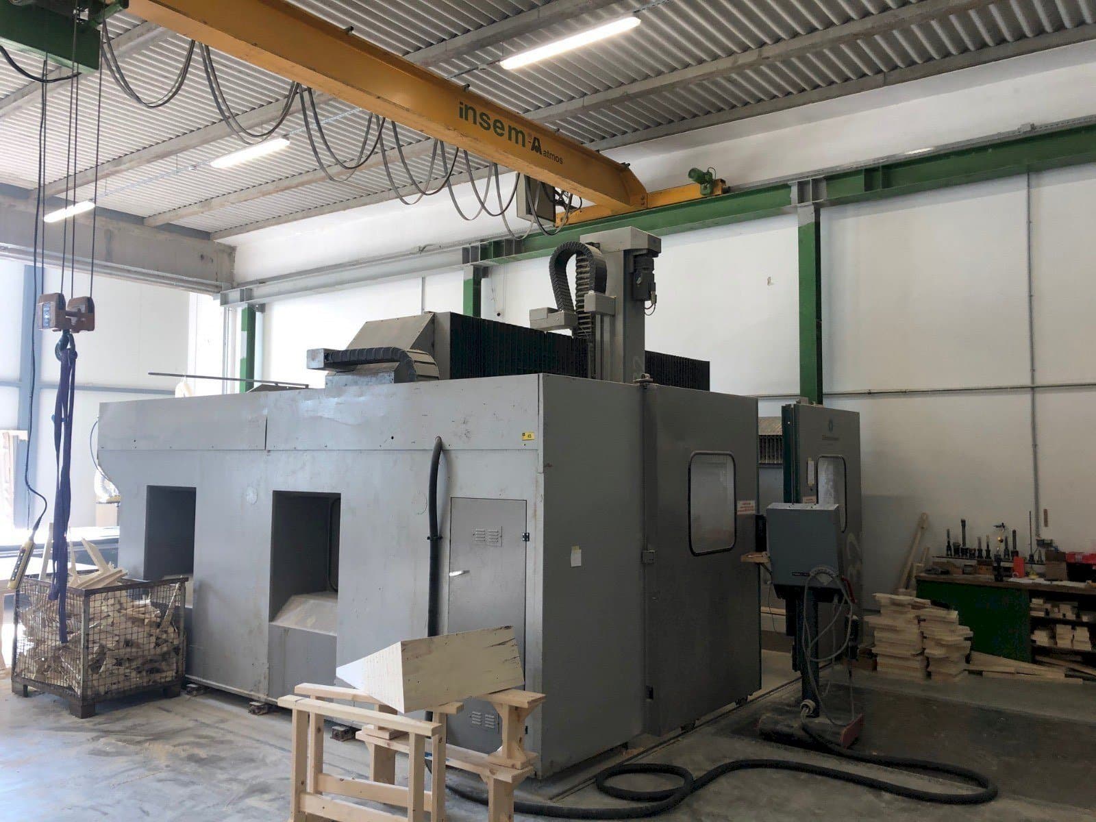 Vista Frontal da Zimmermann FZ 32 máquina