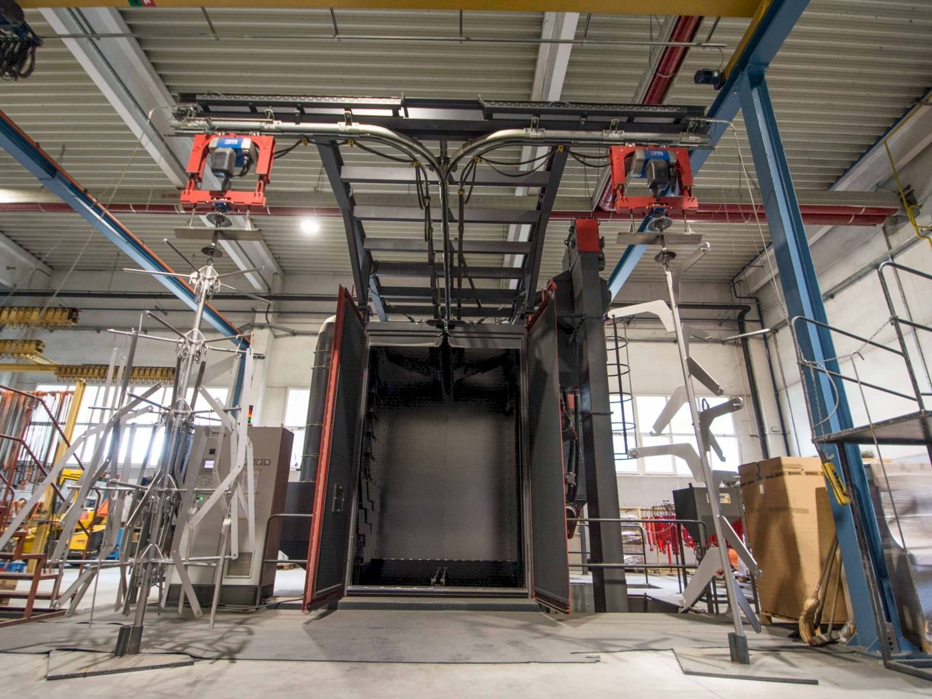 Vista Frontal da Rosler RHBE 20/30 máquina