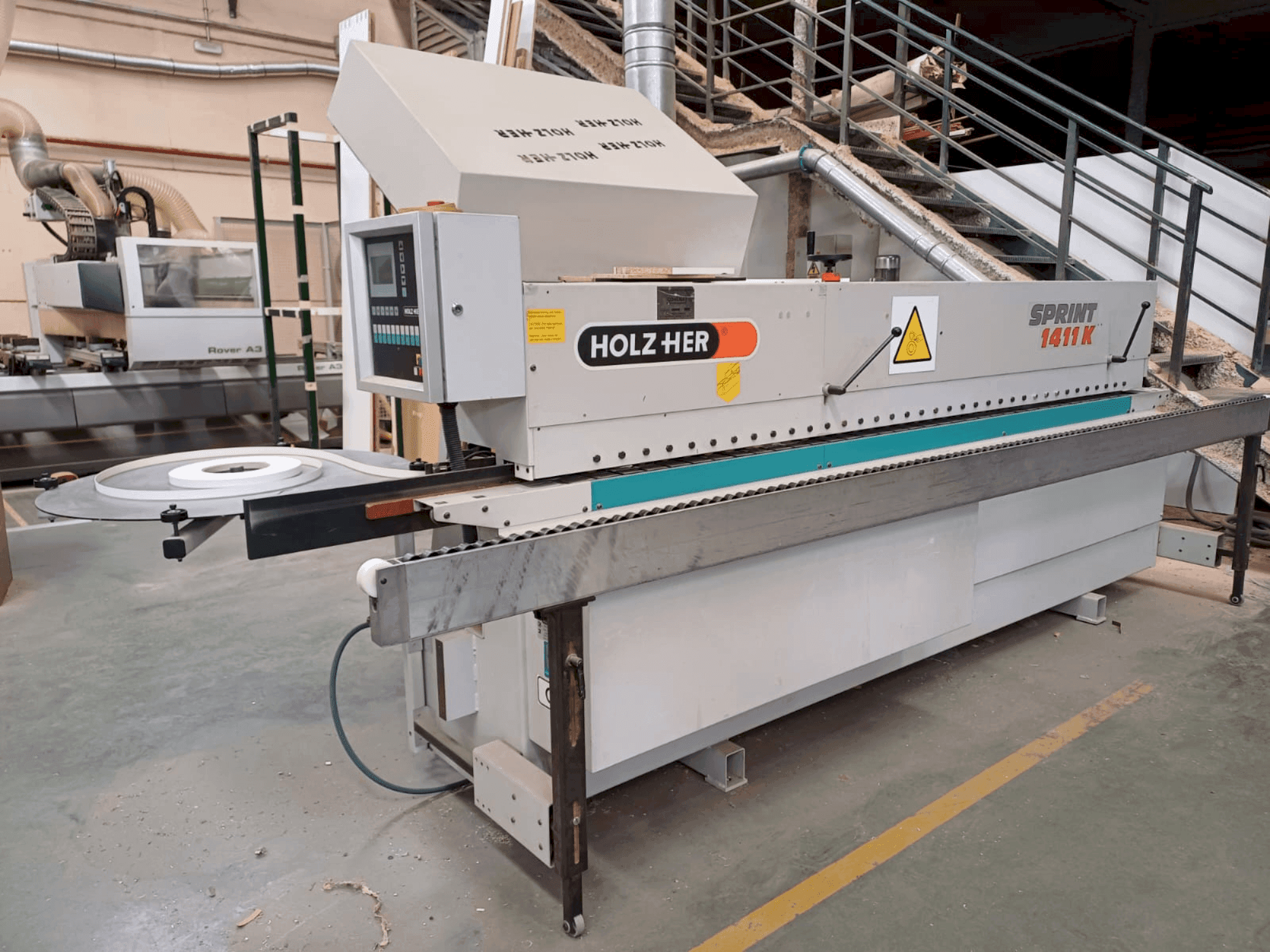 Vista Frontal da HOLZHER SPRINT 1411K máquina