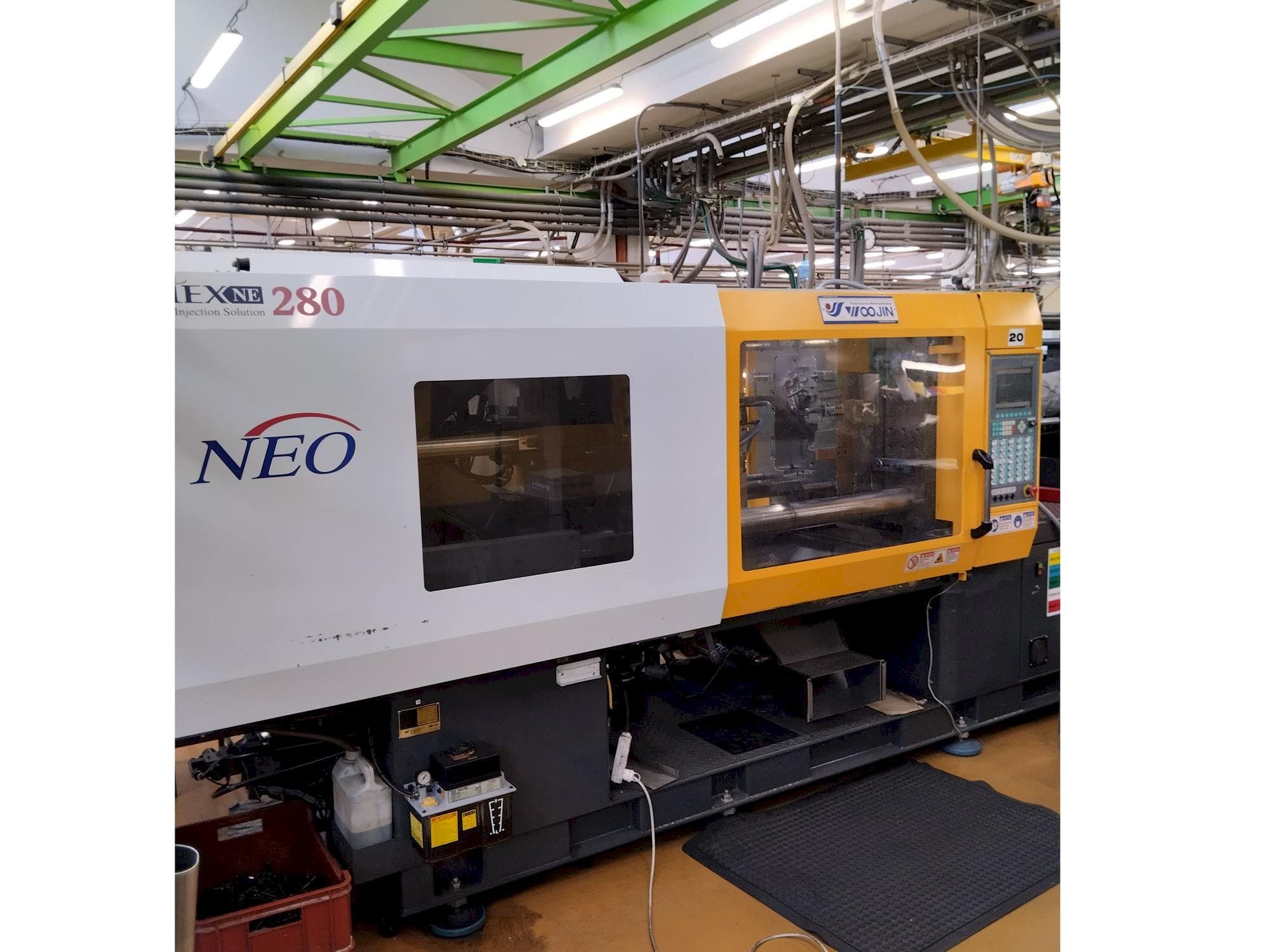 Vista Frontal da Selex NE 280 máquina