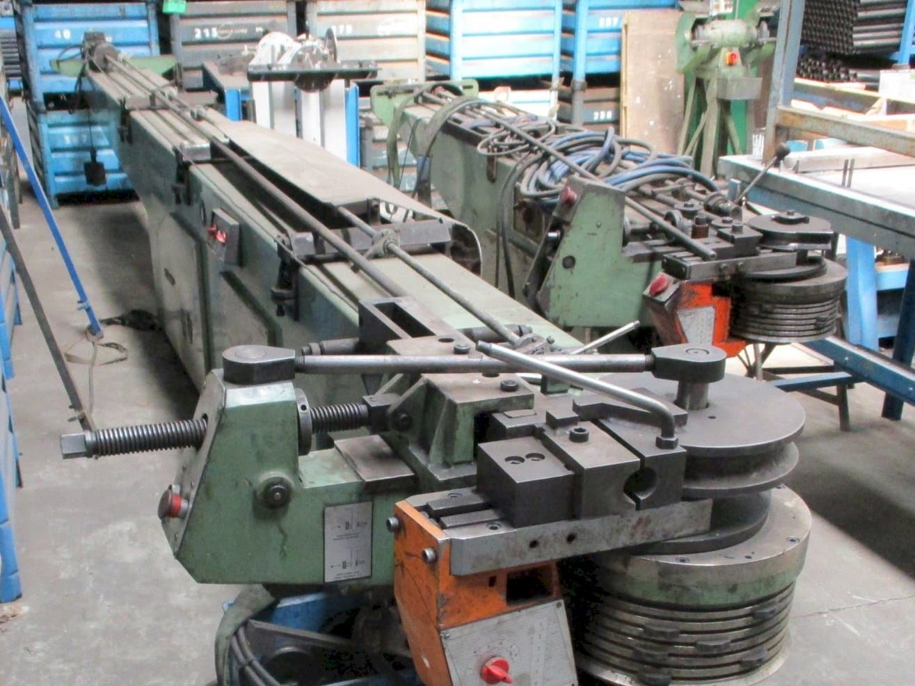 Vista Frontal da Tejero 55AHC máquina