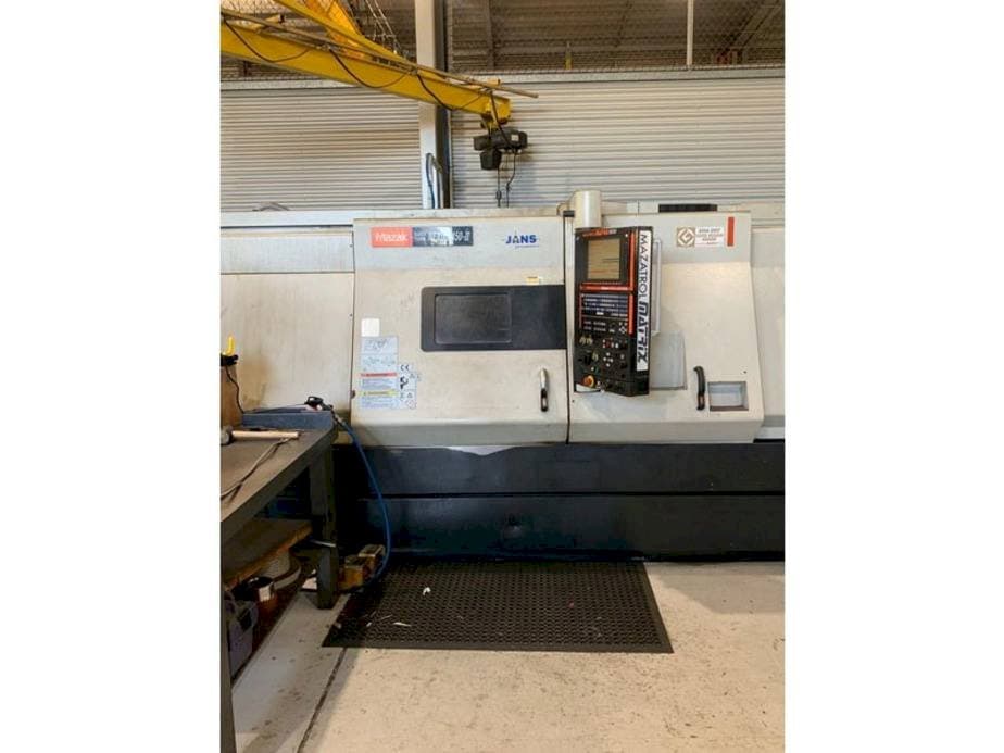 Vista Frontal da Mazak QUICK TURN NEXUS 450 II máquina
