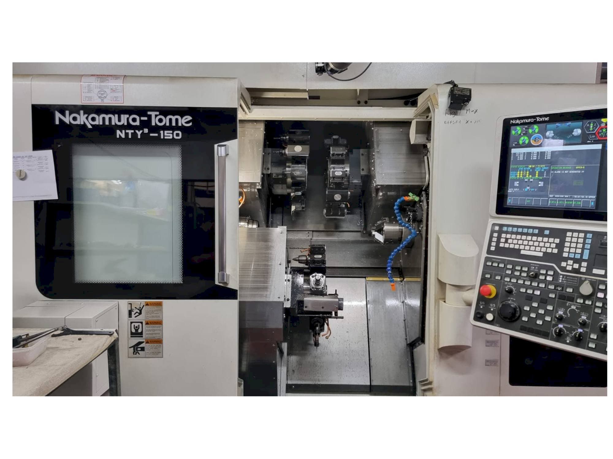 Vista Frontal da NAKAMURA-TOME NTY3-150 máquina