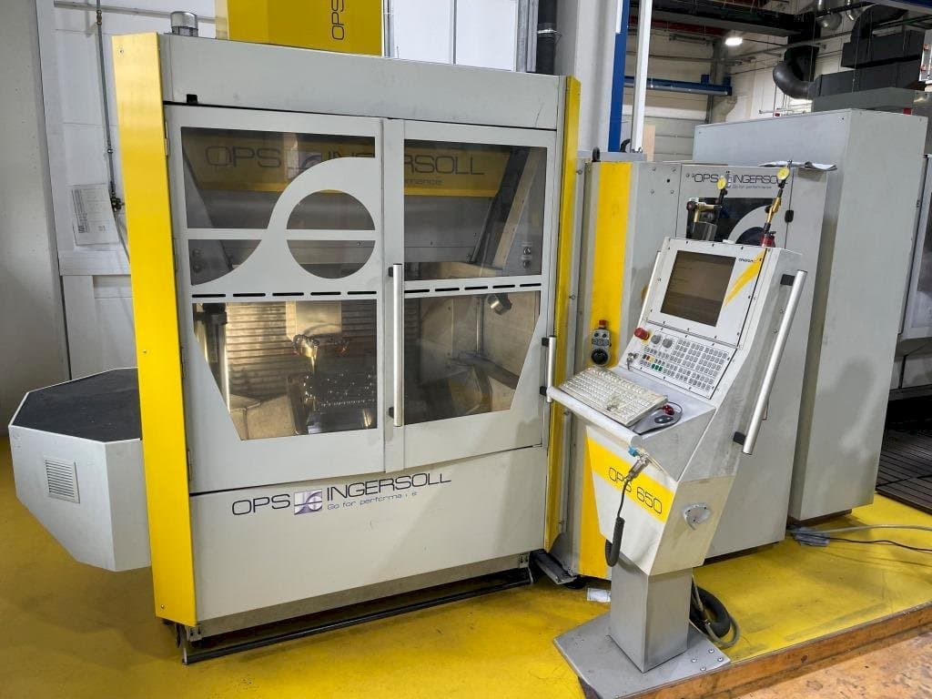 Vista Frontal  da OPS-INGERSOLL 650  máquina