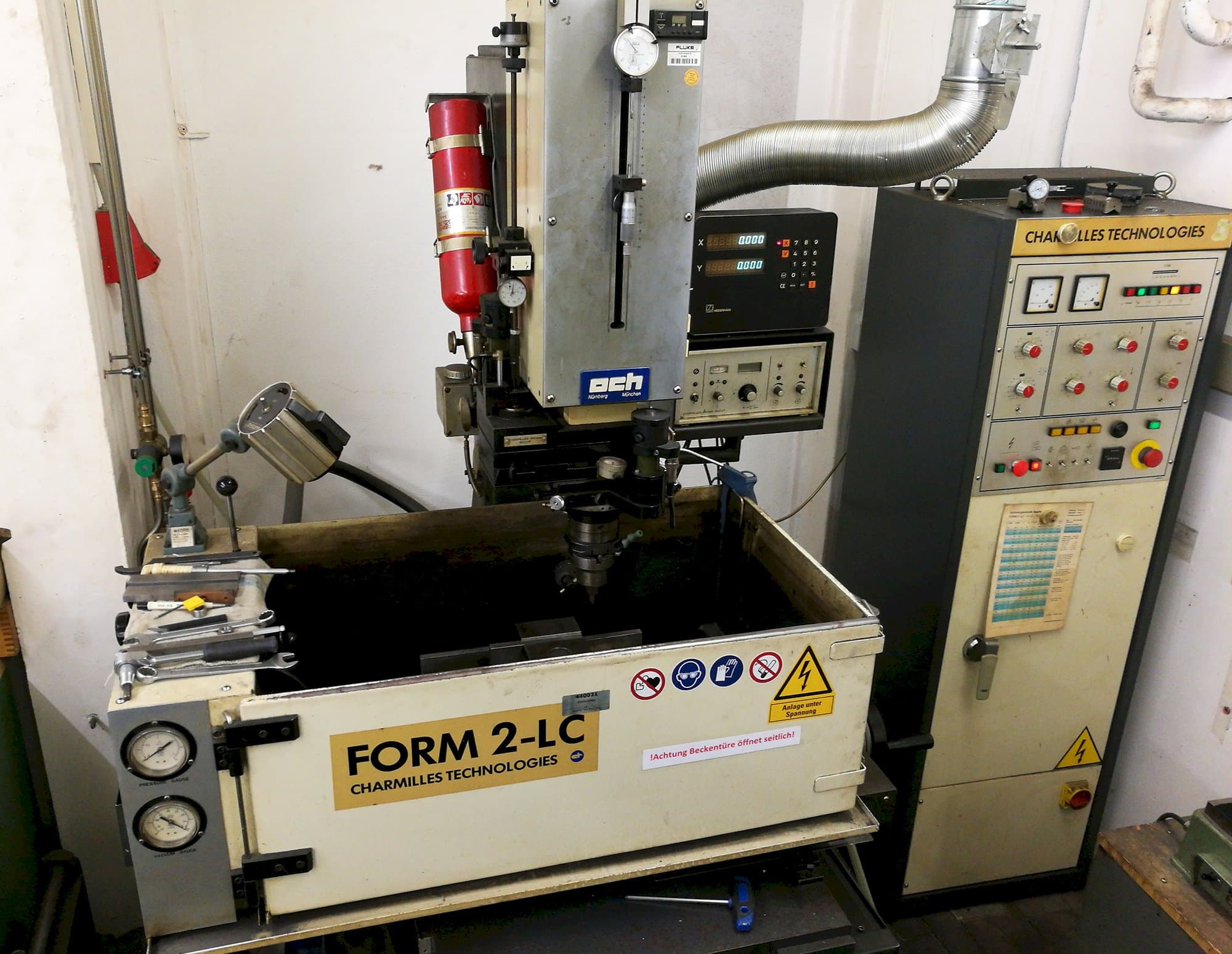 Vista Frontal da CHARMILLES Form 2-LC máquina