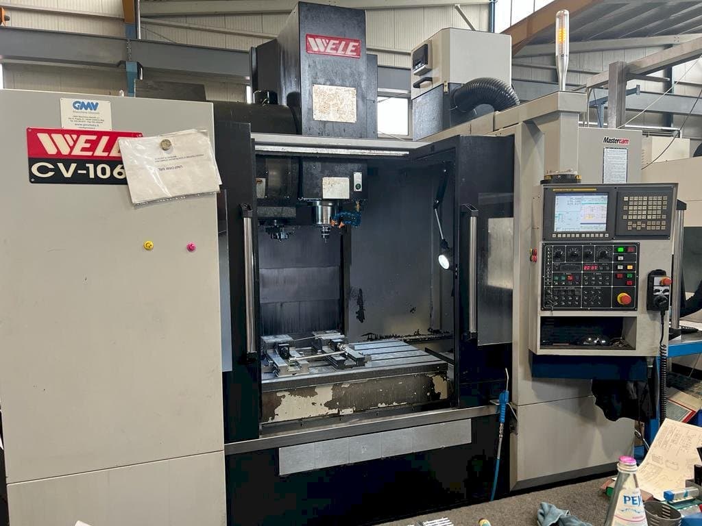 Vista Frontal  da Wele									 CV 1060  máquina