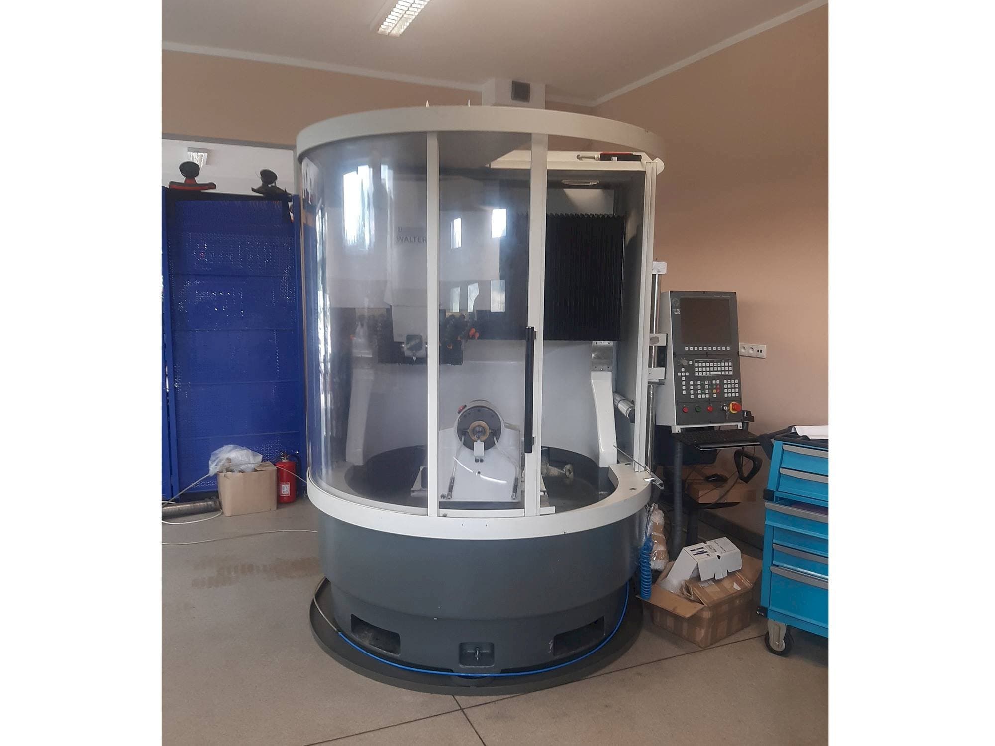 Vista Frontal  da Walter   máquina